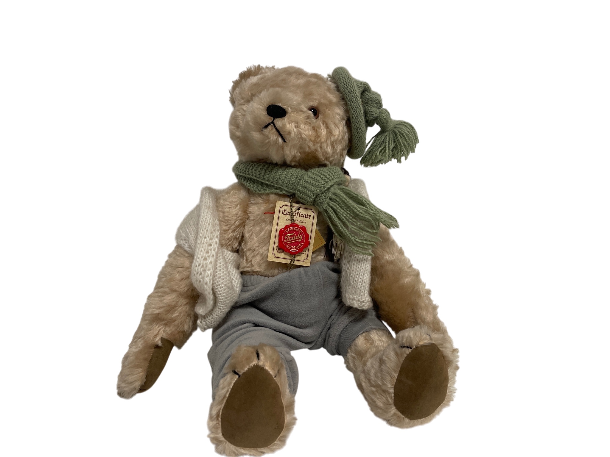 Hermann Künstler Teddybär 53 cm. Top Zustand.    