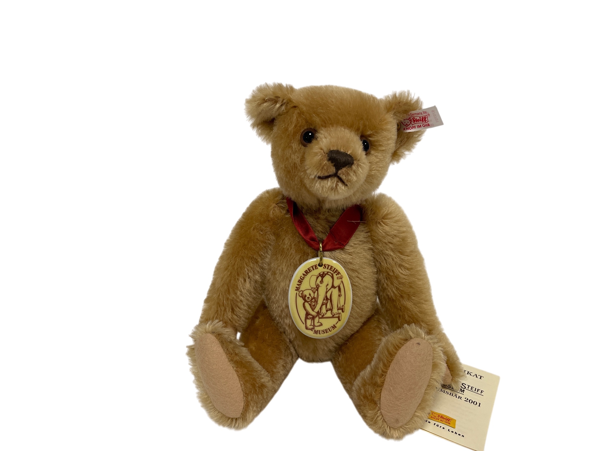 Steiff Tier 670701  Museum Bear Teddy Bär 32 cm. Top Zustand