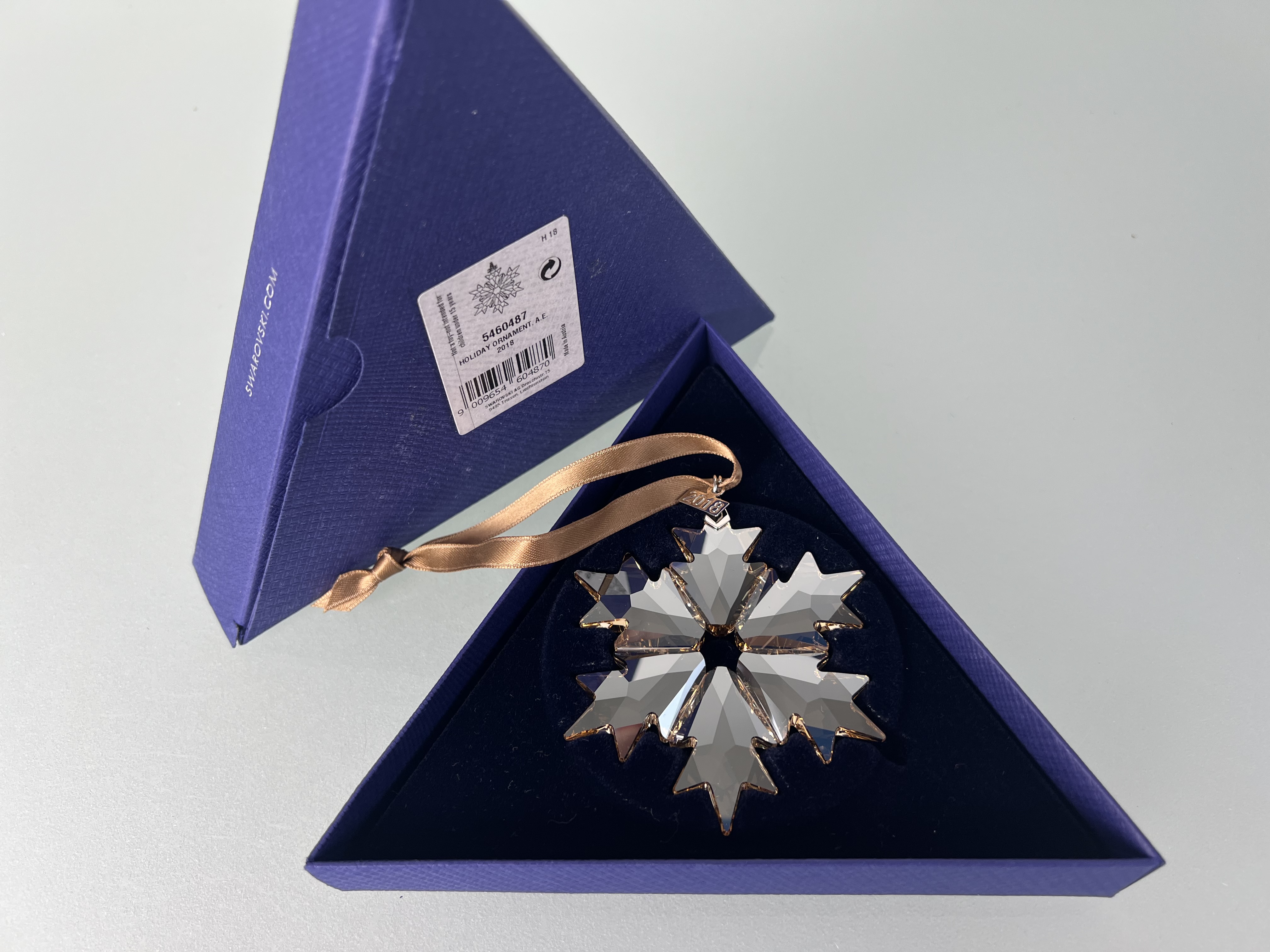 Swarovski Weihnachtsstern 2018 Rot 5460487 Top Zustand mit OVP  