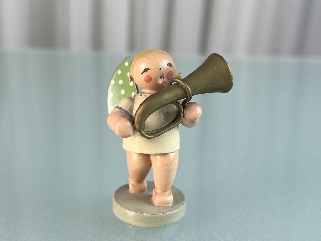 Erzgebirge Figur Sammlerfigur Holz 6 cm. Guter Zustand siehe Fotos