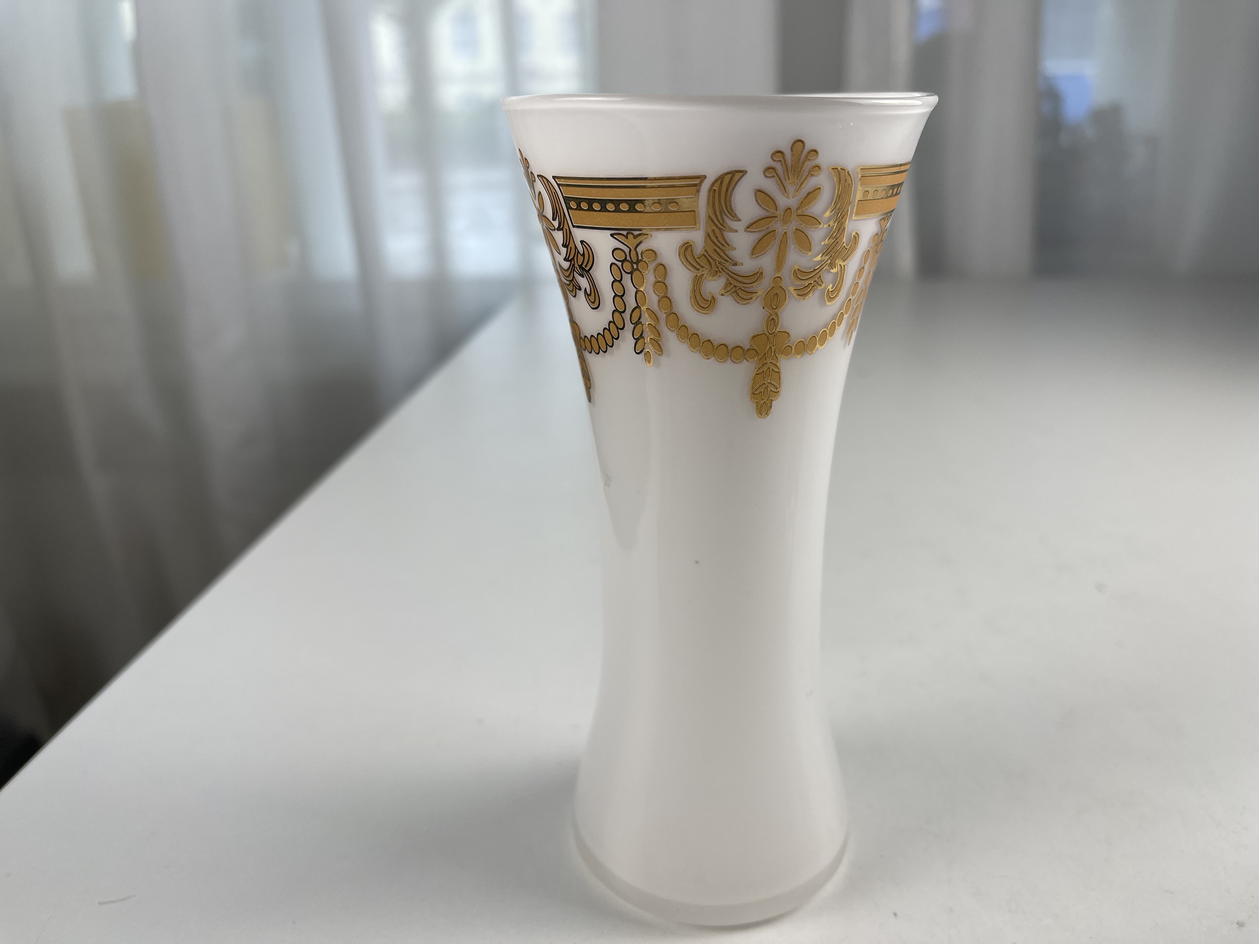 Sammler Glas Vase 16 cm - Zustand siehe Fotos   