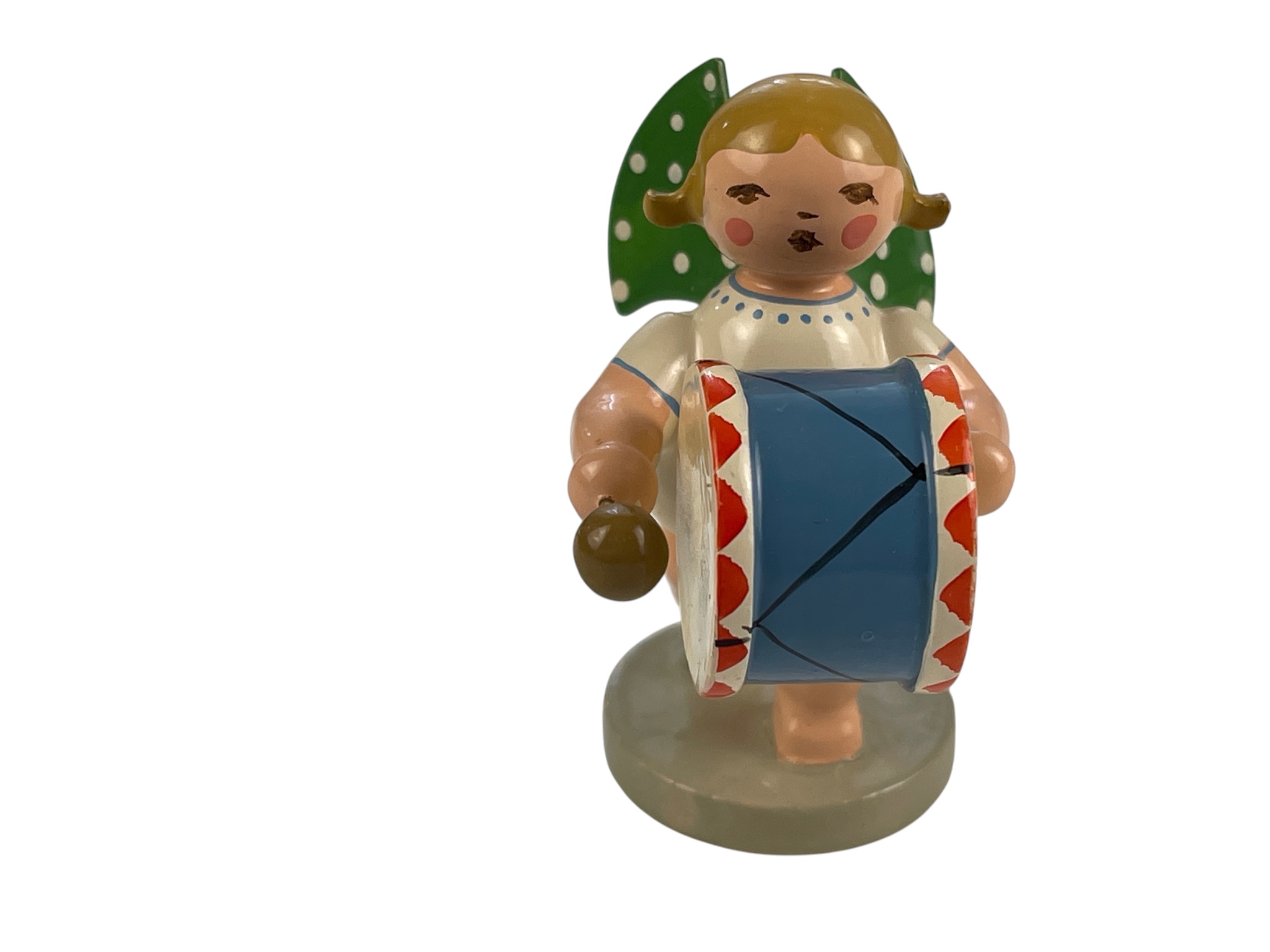  Erzgebirge Figur Engel 6 cm. Zustand siehe Fotos   