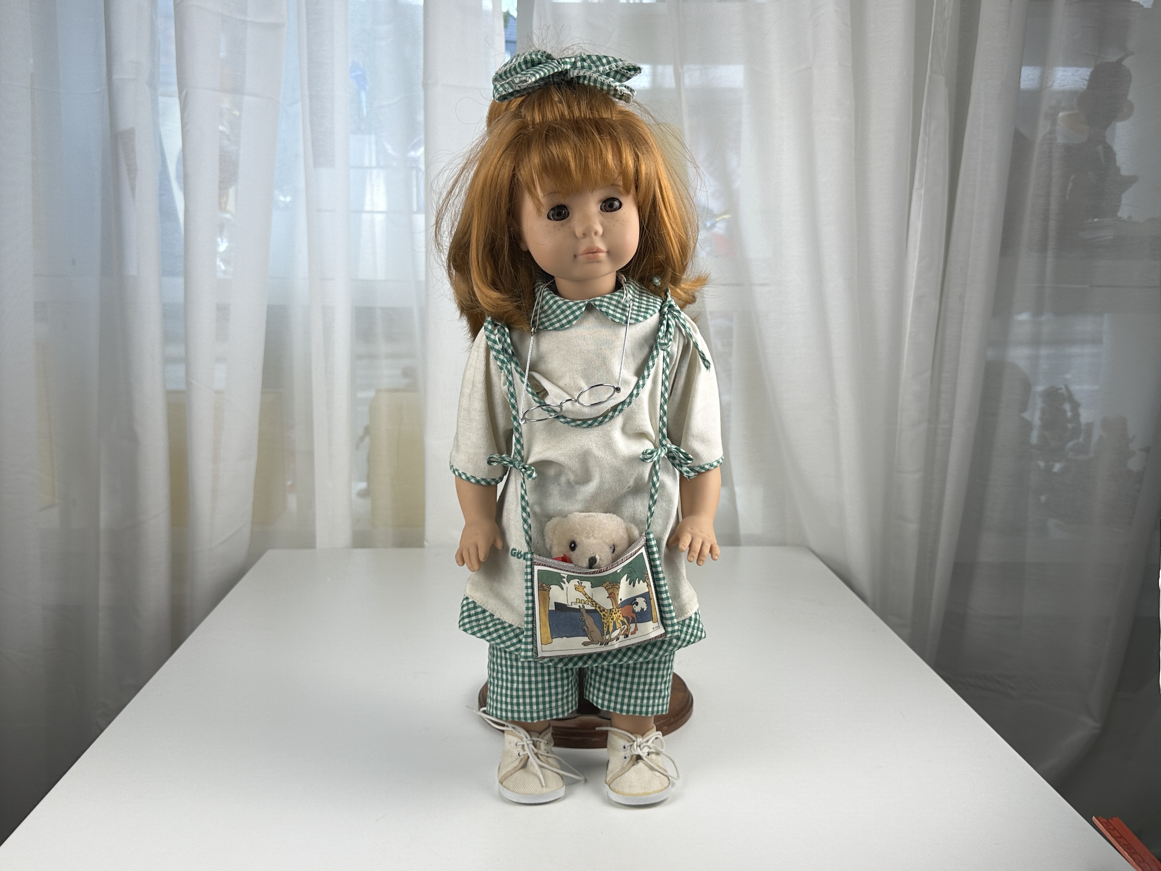 Götz Künstlerpuppe Vinyl Puppe 50 cm. Top Zustand