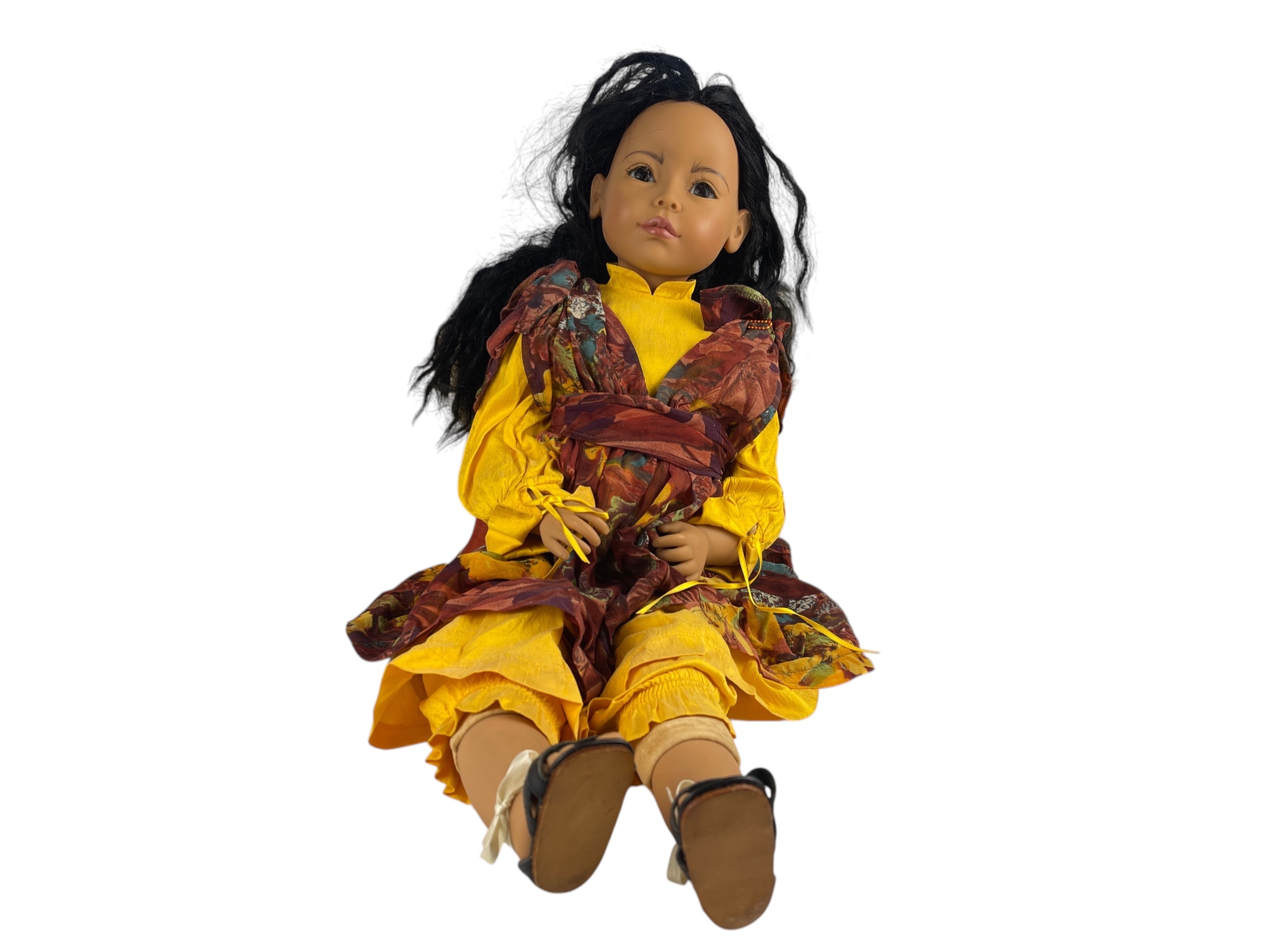 Künstlerpuppe Götz Joke Grobben Vinyl Puppe 62 cm Top Zustand  