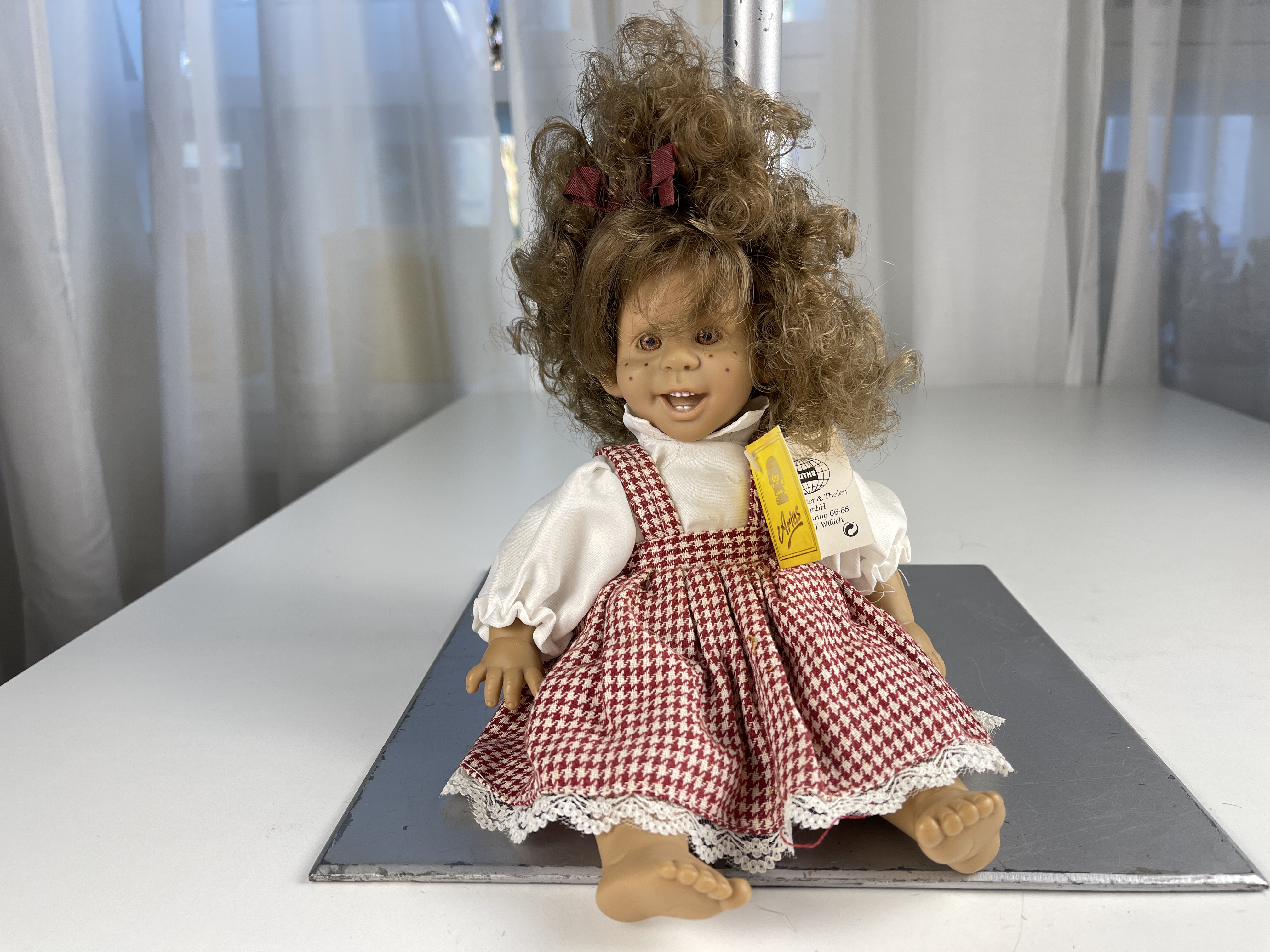 Künstlerpuppe Sammler Vinyl Puppe 25 cm. Top Zustand    