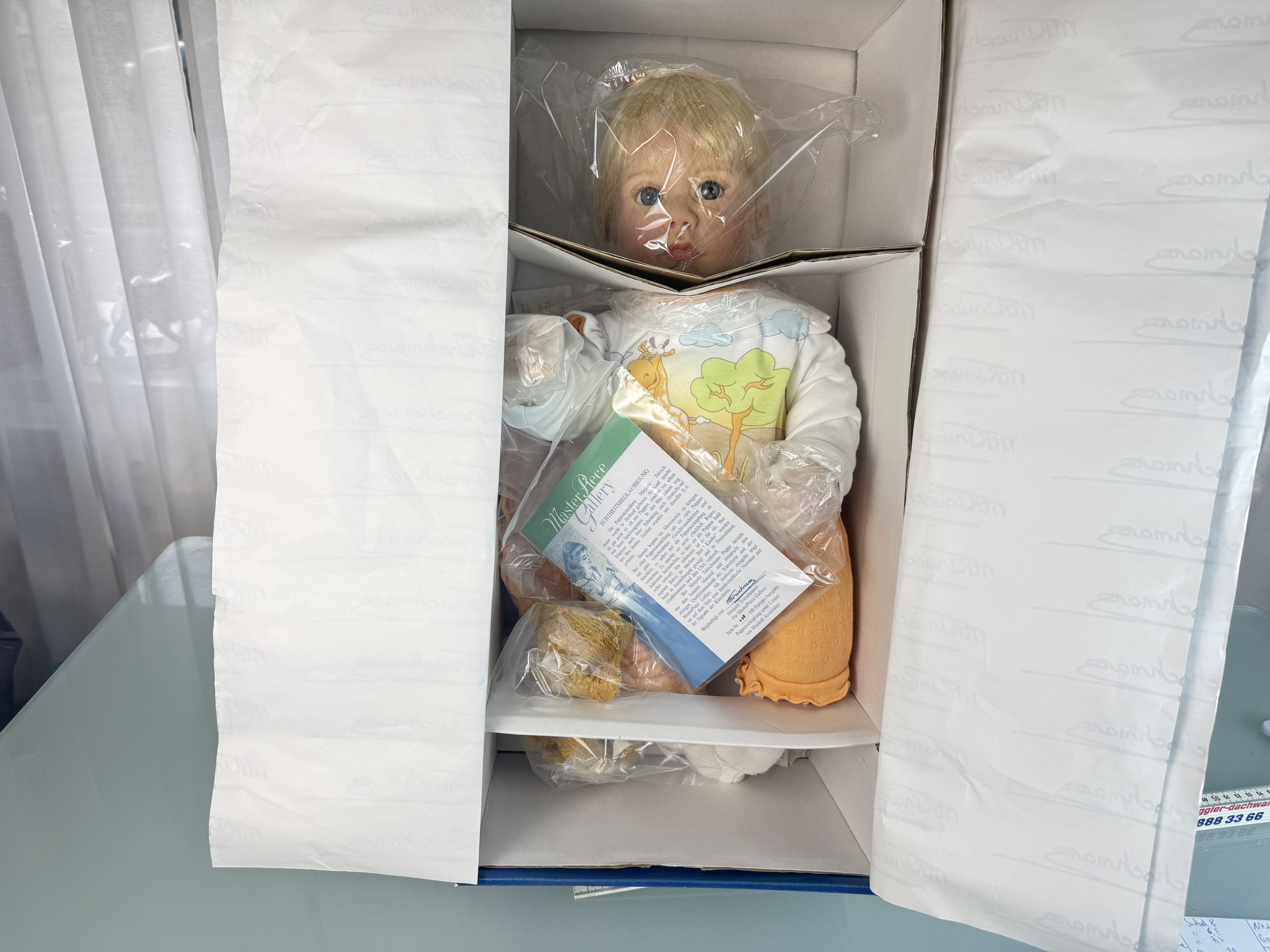 Künstlerpuppe Sammler Vinyl Puppe 50 cm. Top Zustand