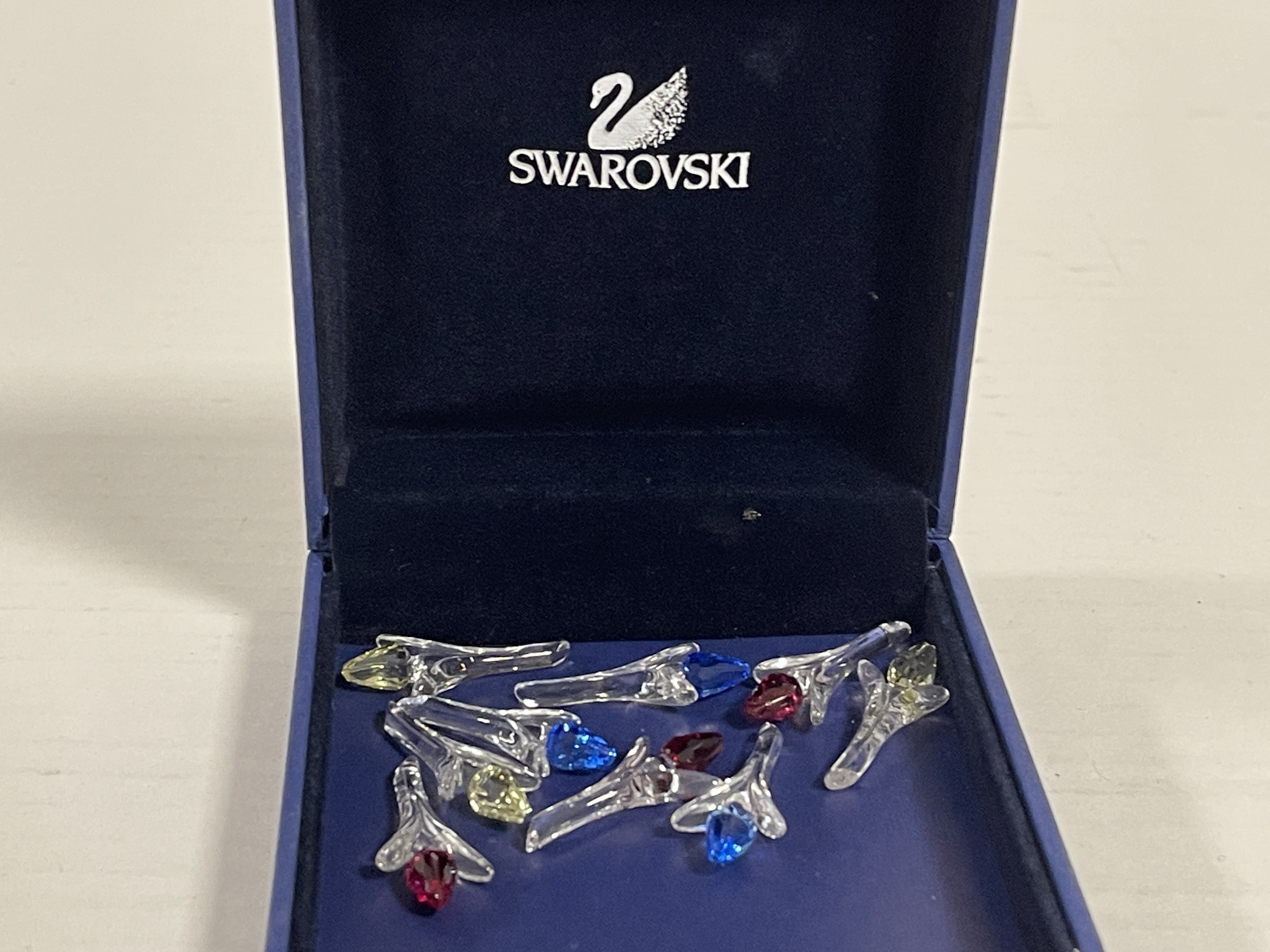 Swarovski Figuren Blumen - kleine Tulpen. Top zustand.  