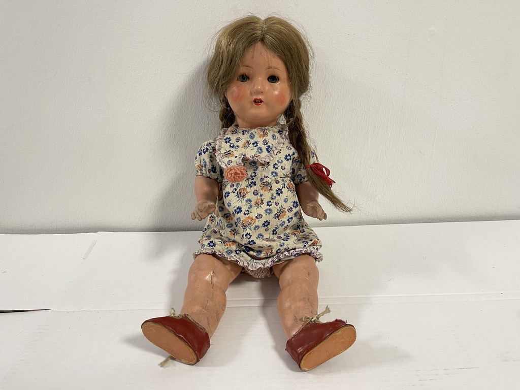 Künstlerpuppe Sammler Puppe alte Puppe 50 cm siehe Fotos 