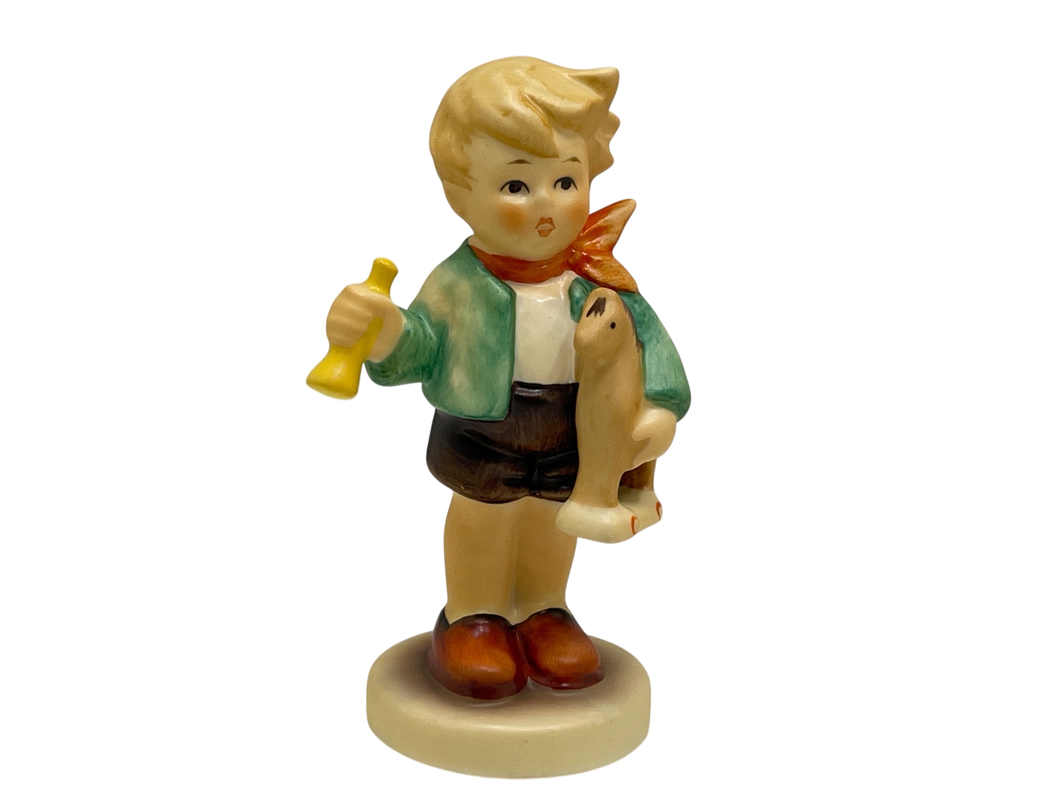 Hummel Figur 239/c Junge mit Holzpferd 9 cm. 1 Wahl - Top Zustand   