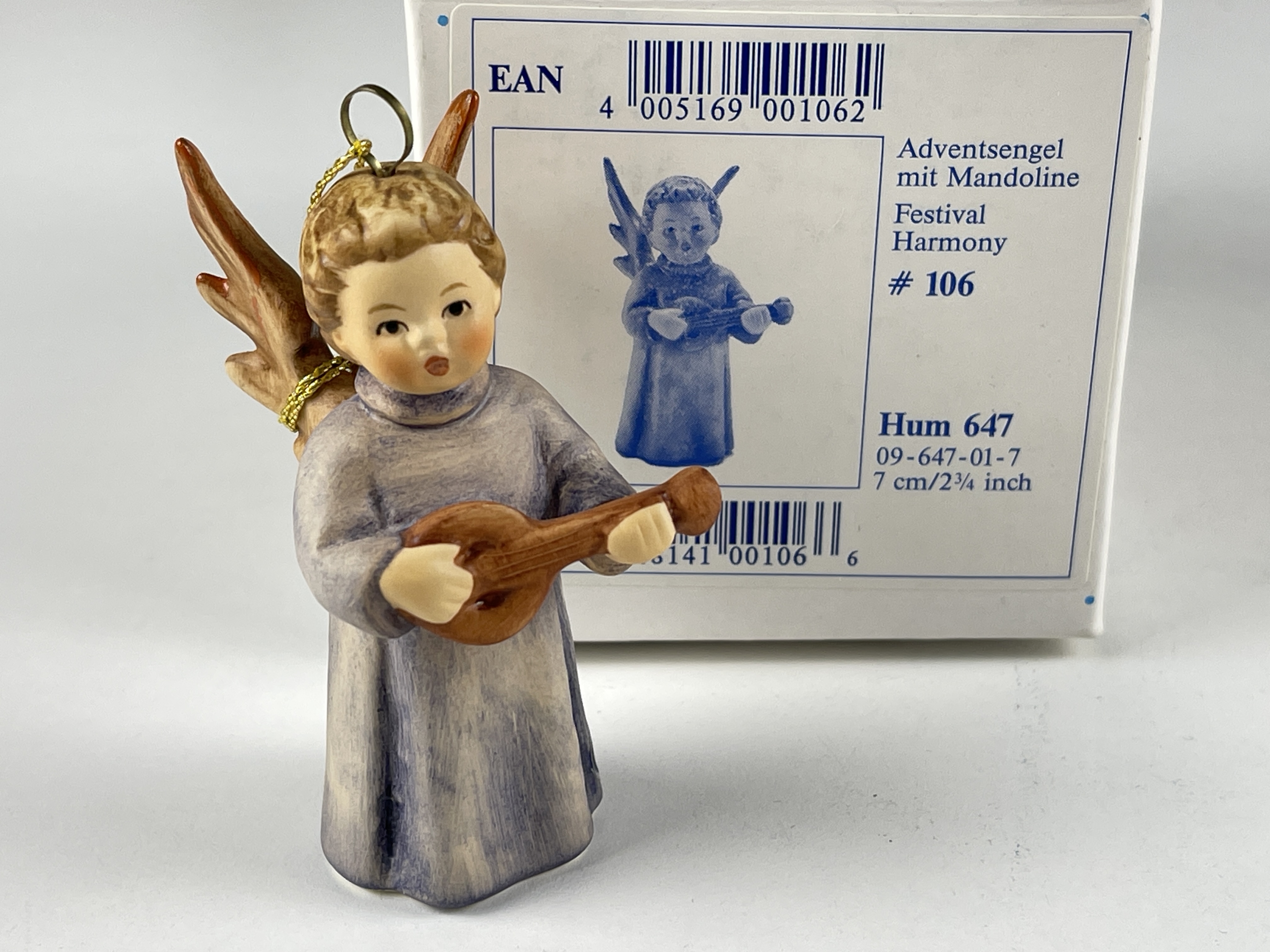 Hummel Figur 647 Engel Ornament 7 cm. 1 Wahl - Top Zustand  OVP