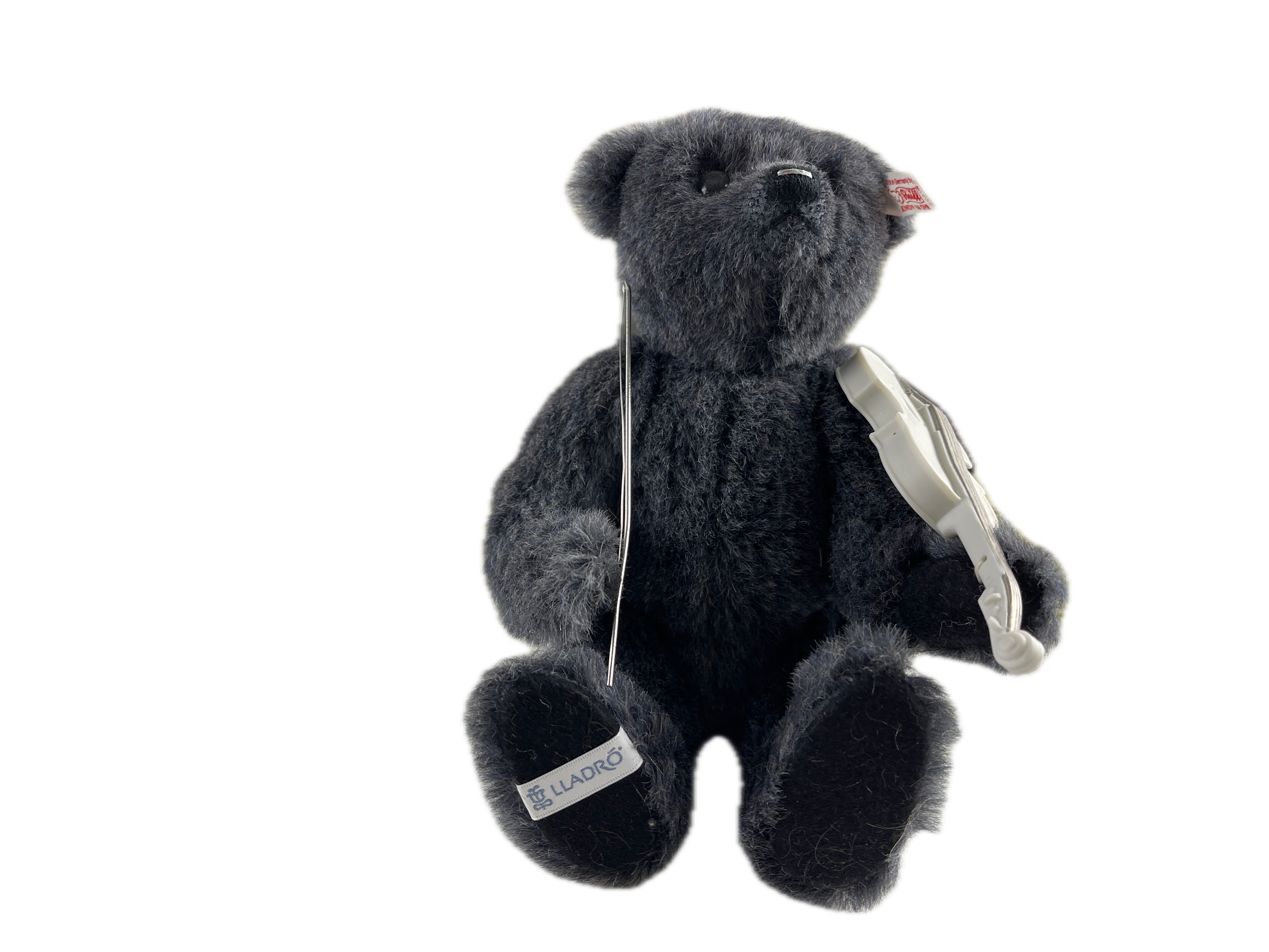 Steiff Tier 677526 Lladro  Geigenspieler Teddy Bär 26 cm. Top Zustand   