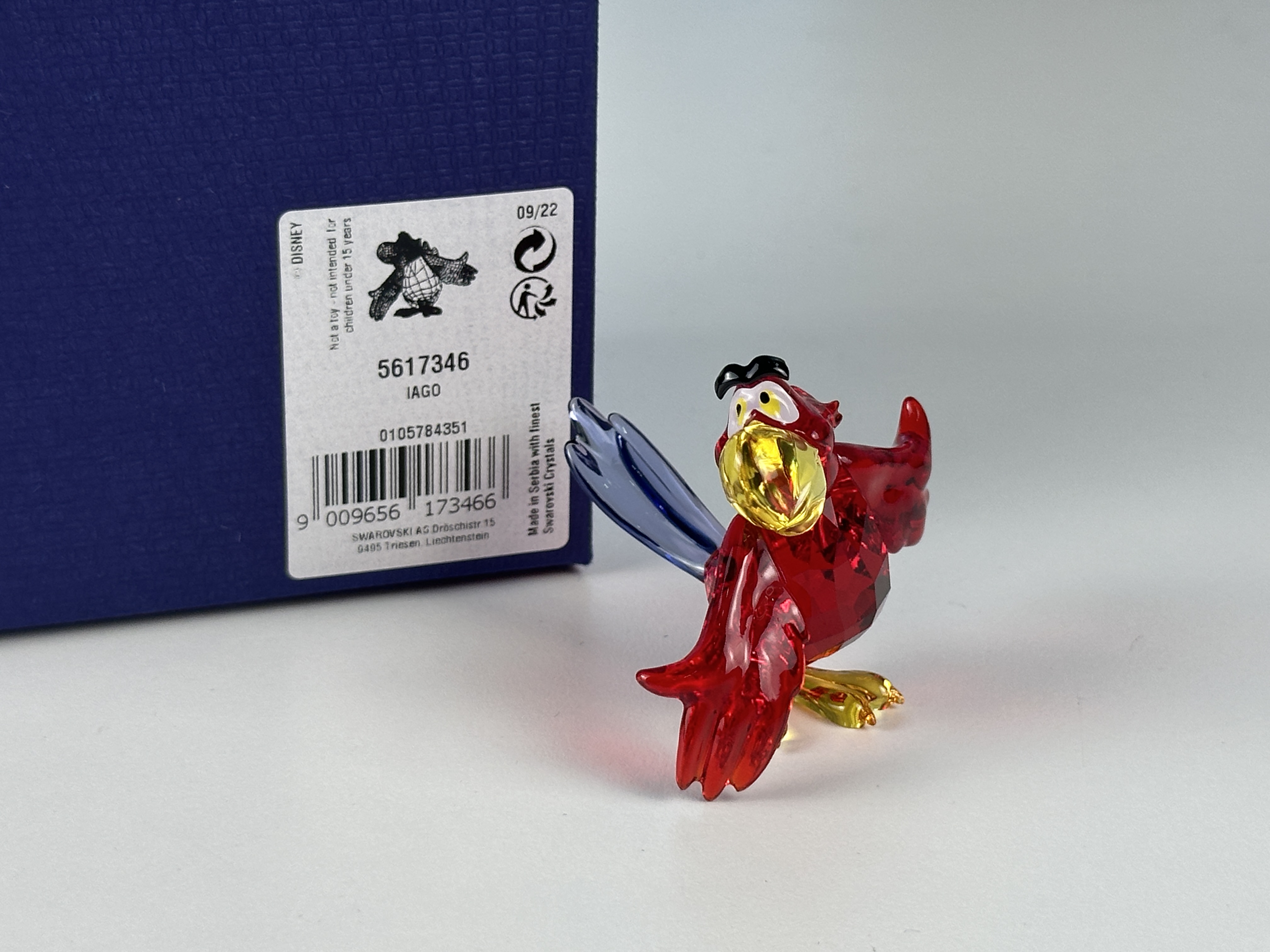 Swarovski Figur 5617346 Disney Aladins Jago 4.5 x 5.2 x 5 cm Neuware