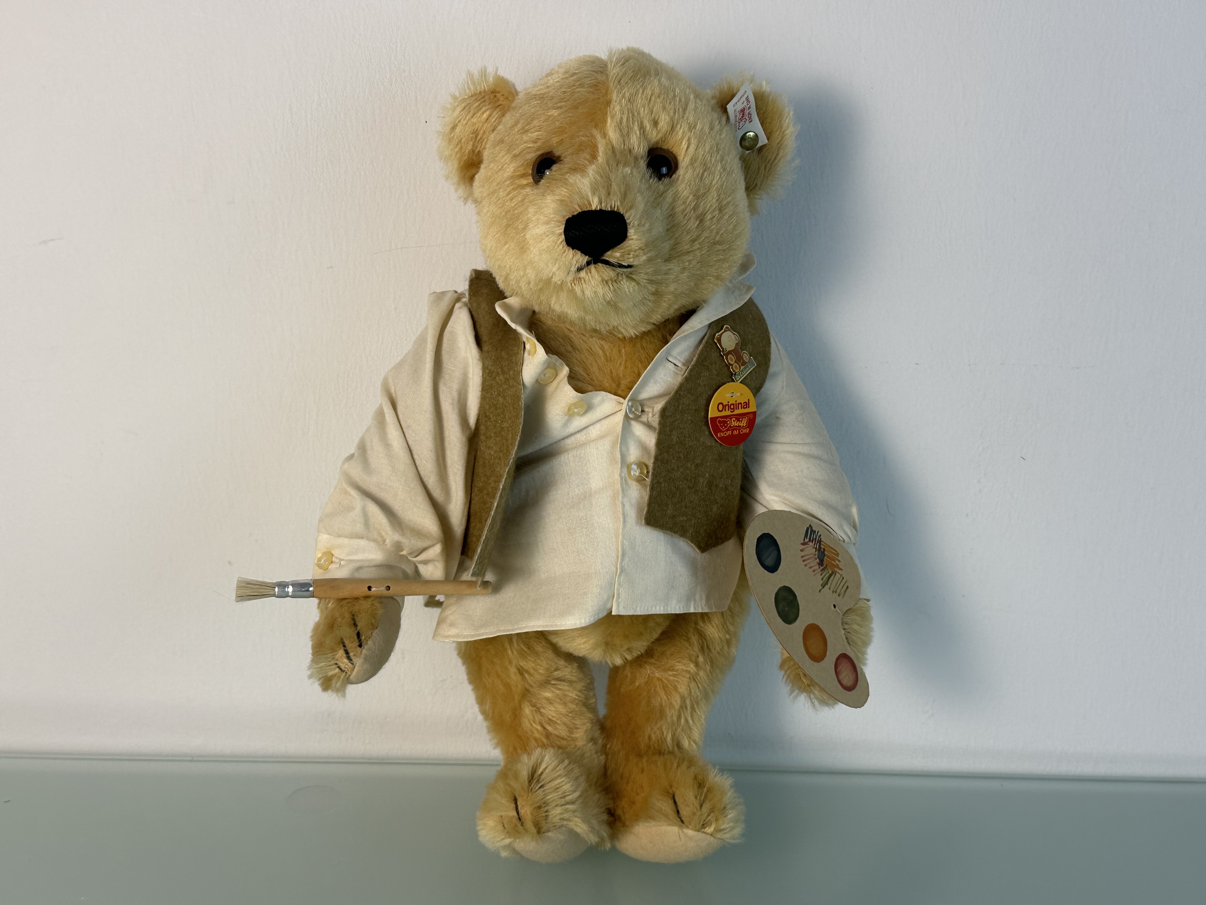 Steiff Teddy Bär 659942 The Flemish Painter Brueghel 42 cm Top Zustand