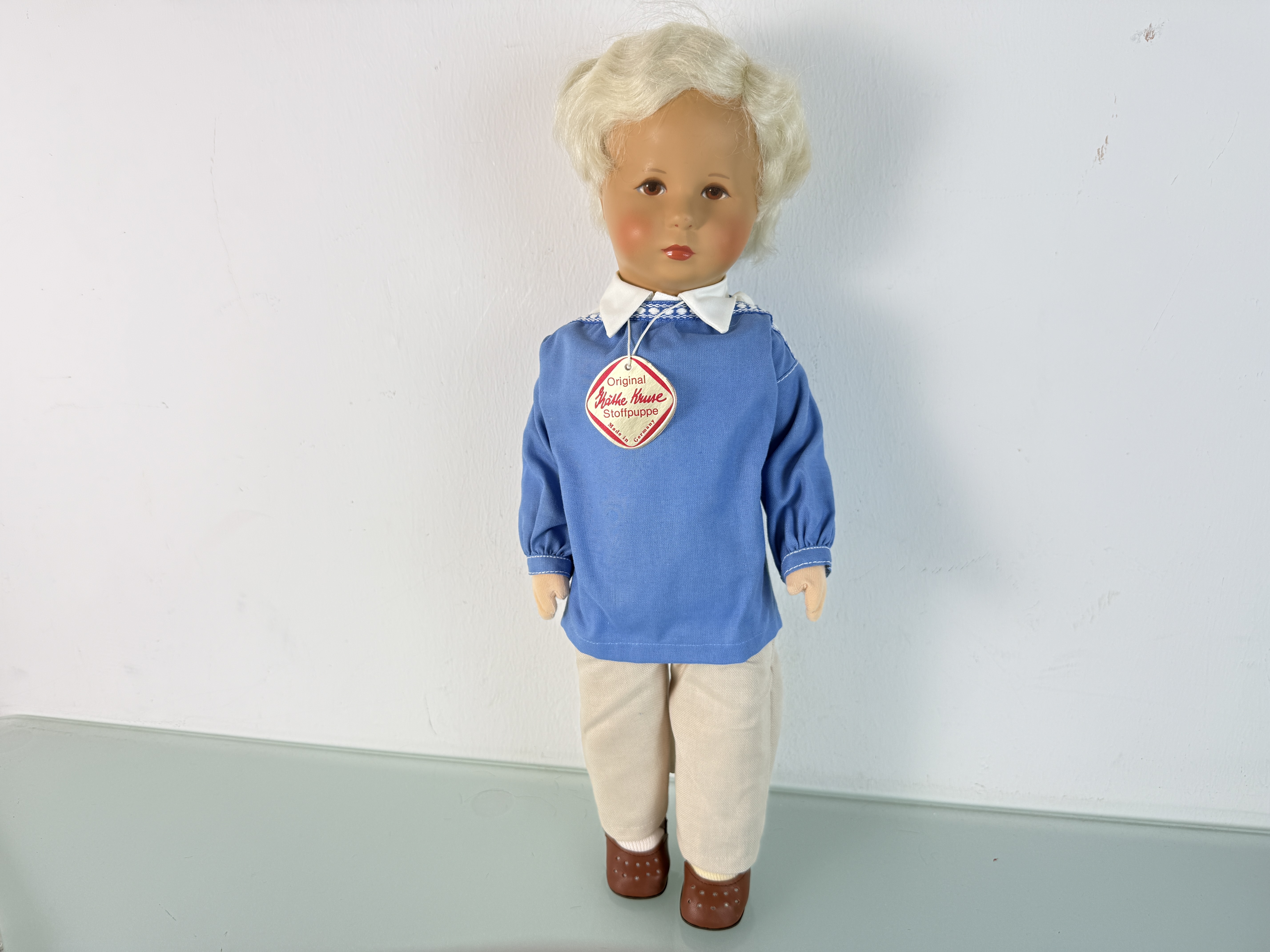 Käthe Kruse Puppe Sammlerpuppe 48 cm Top Zustand Siehe Fotos 