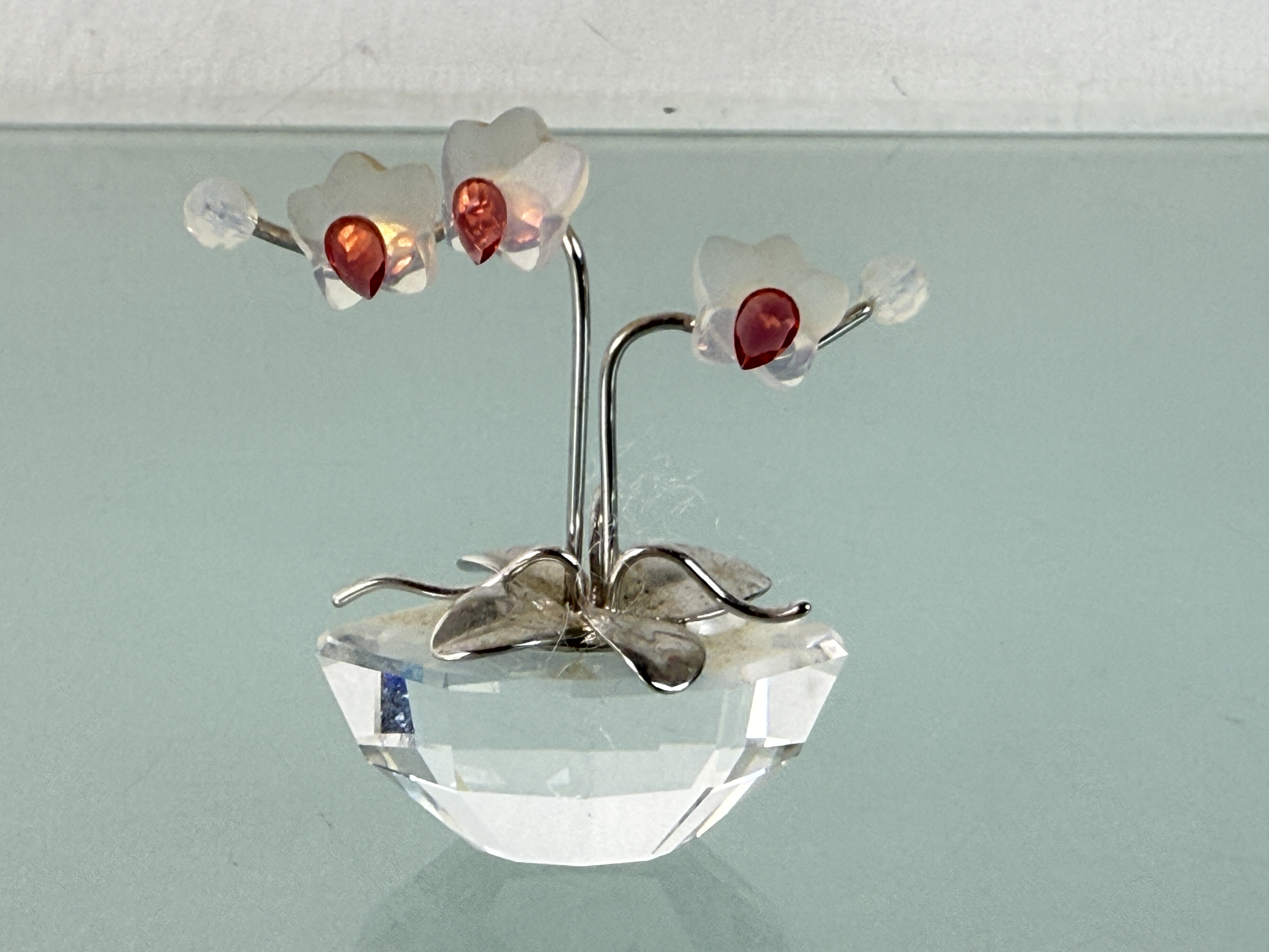  Swarovski Figur 869948 Orchidee 5,6 cm Top Zustand 
