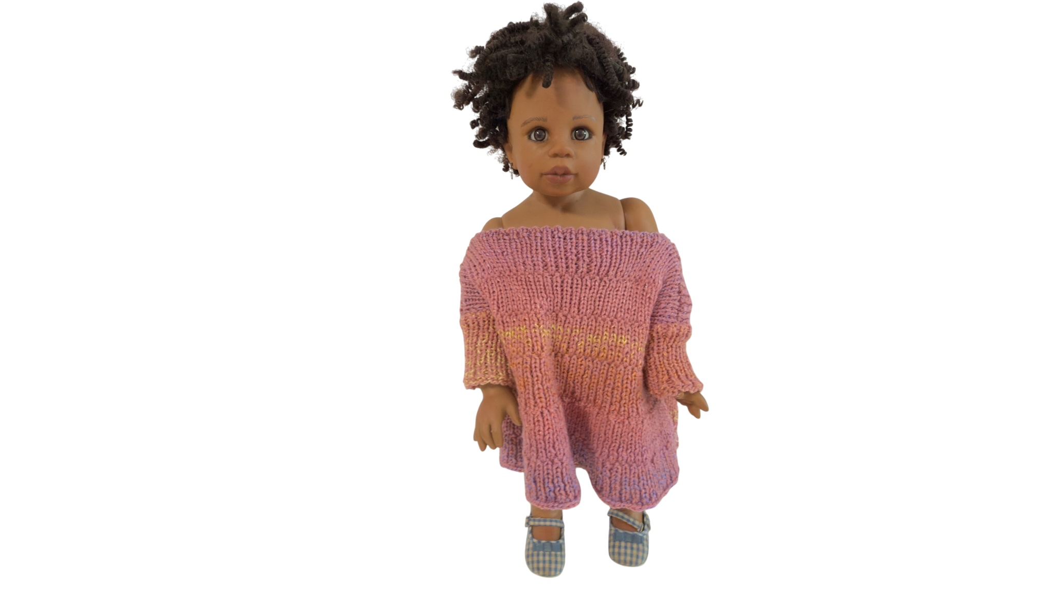 Künstlerpuppe Puppe Monika Levenig Vinyl Puppe 68 cm. Guter Zustand siehe Fotos 