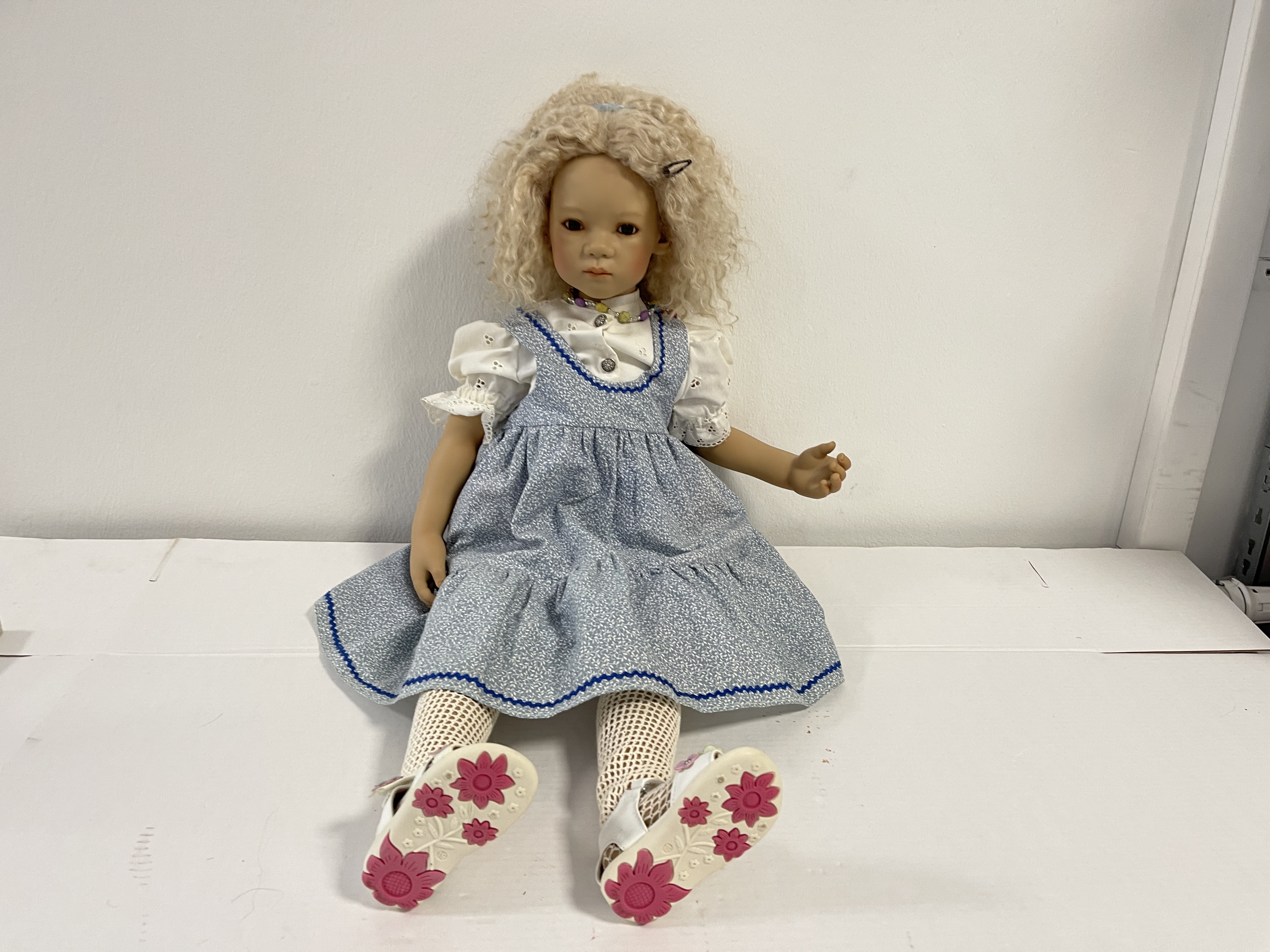 Annette Himstedt Puppe 80 cm. Top Zustand.  