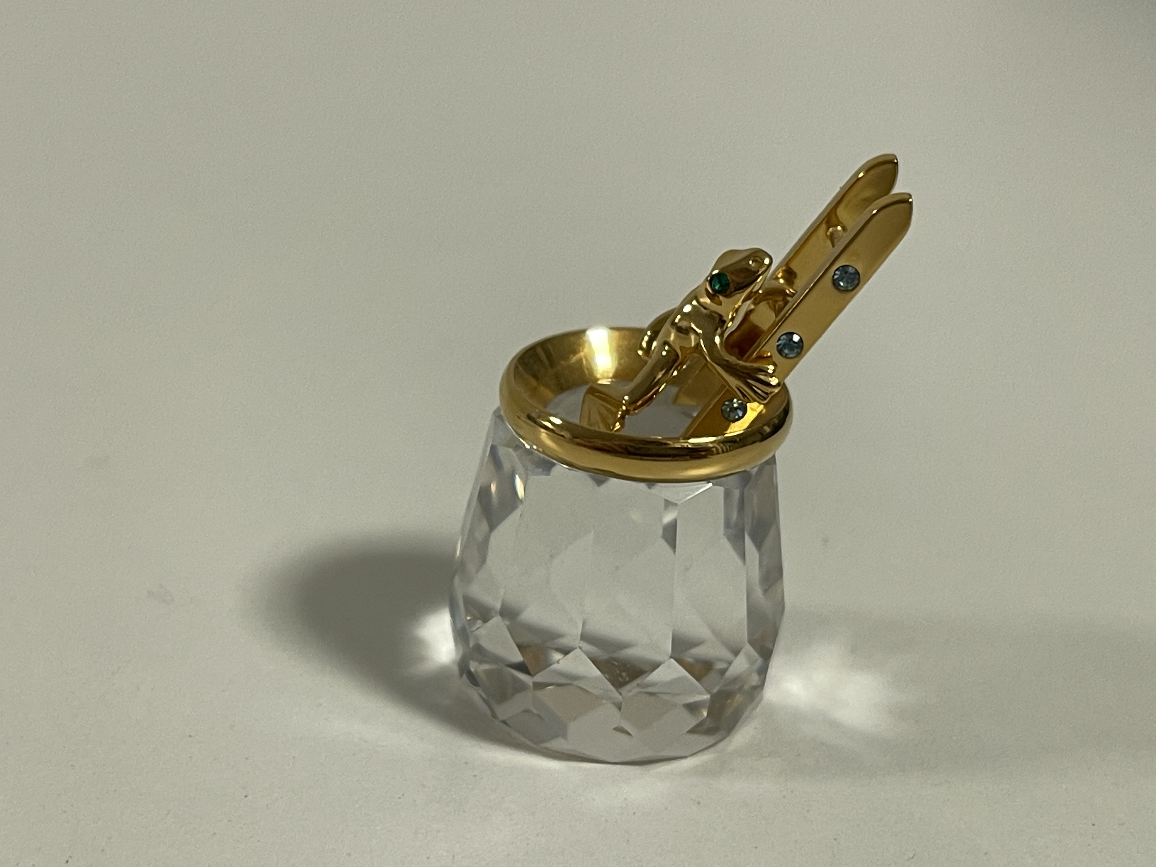  Swarovski Figur 289644 Wetterfrosch 3,2 cm. Top Zustand.   
