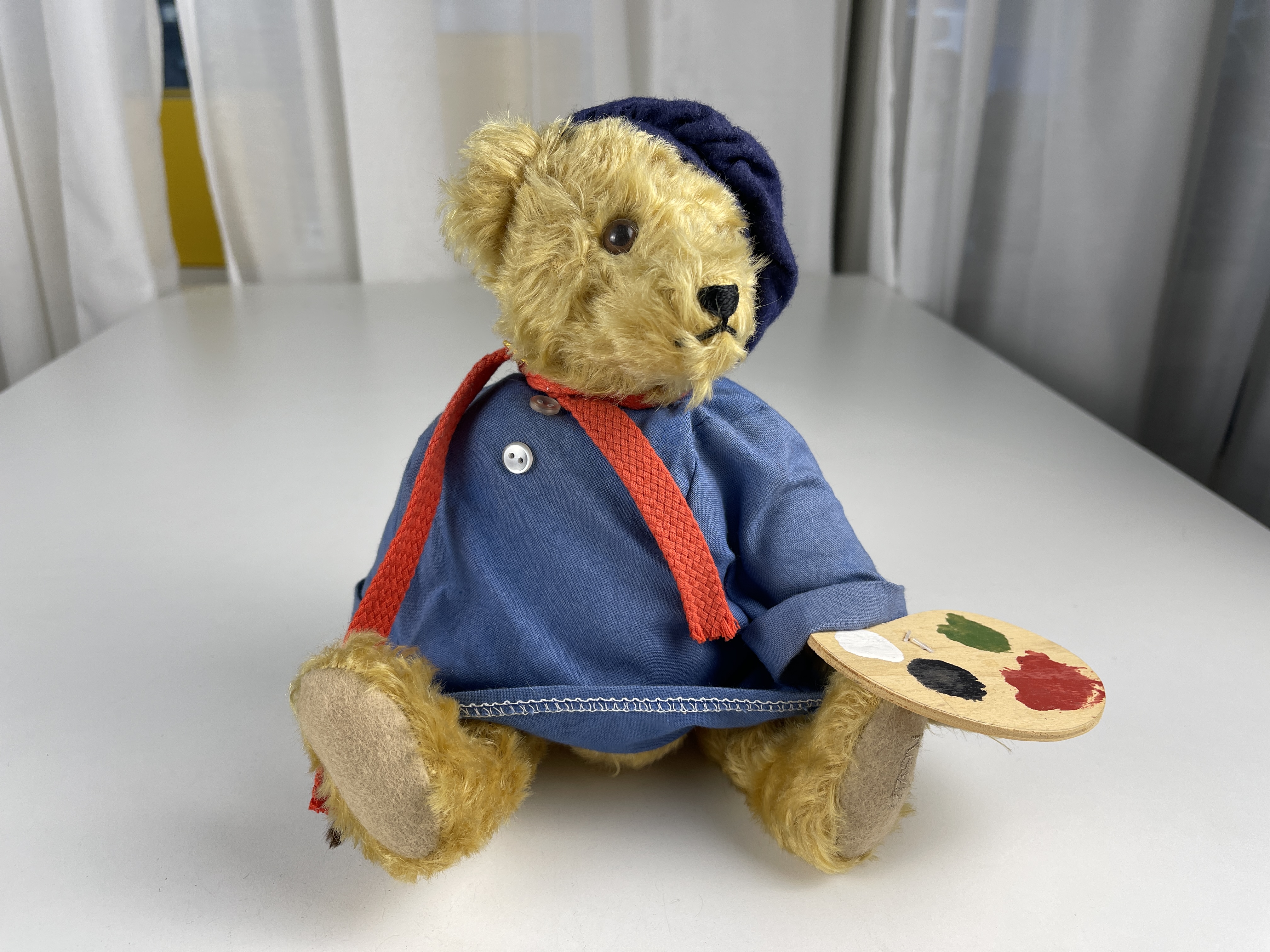 Clemens Teddy Bär Künstlerbär 28 cm. Top Zustand 