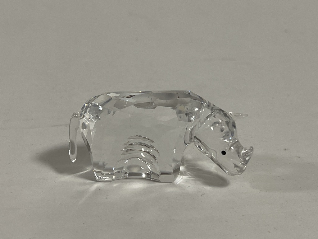  Swarovski Figur 622941 Zodiak Nashorn 6 cm. Top Zustand