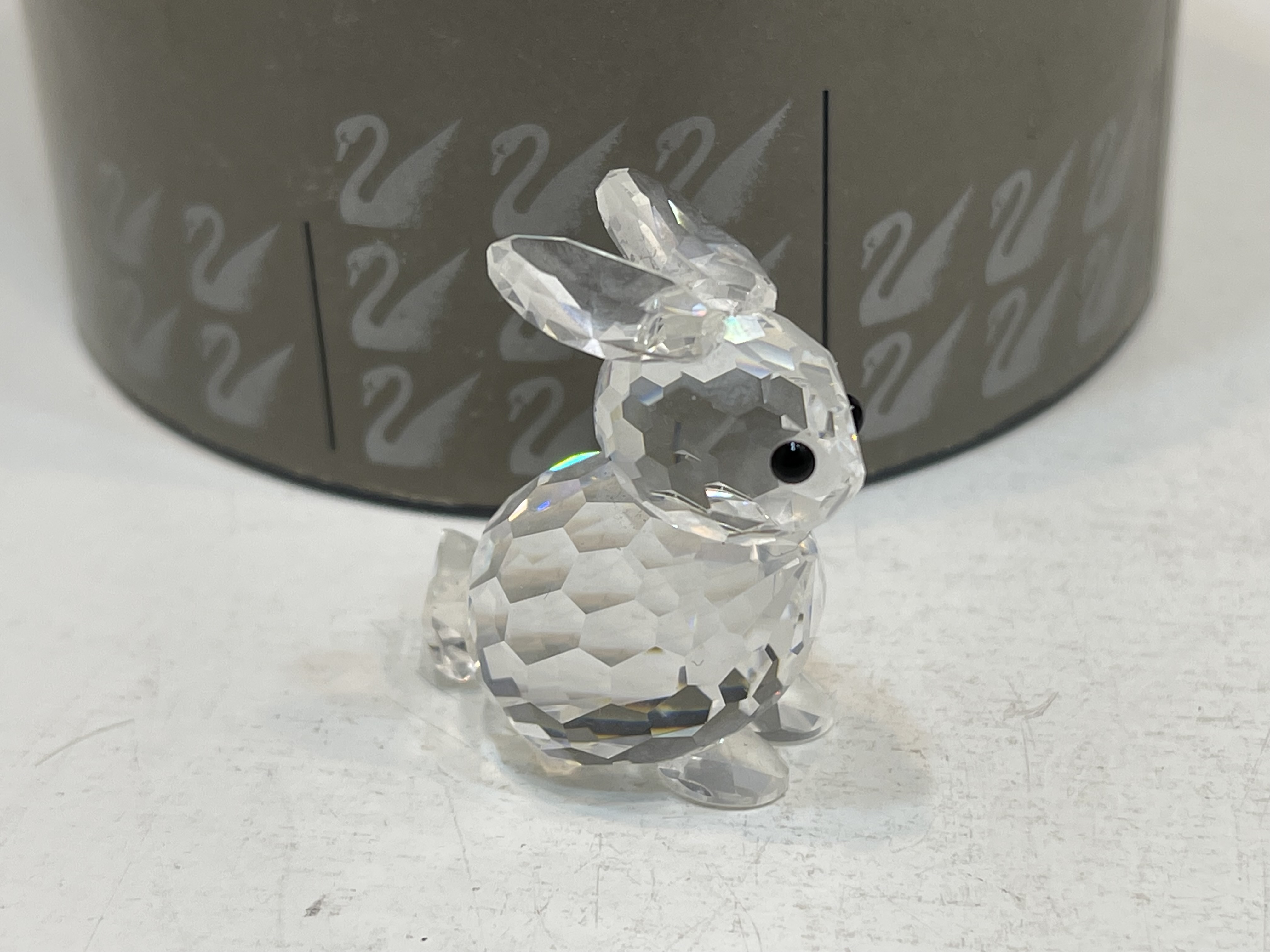  Swarovski Figur 014849 Hase Kaninchen 3 cm Mit Ovp & Zertifikat.  