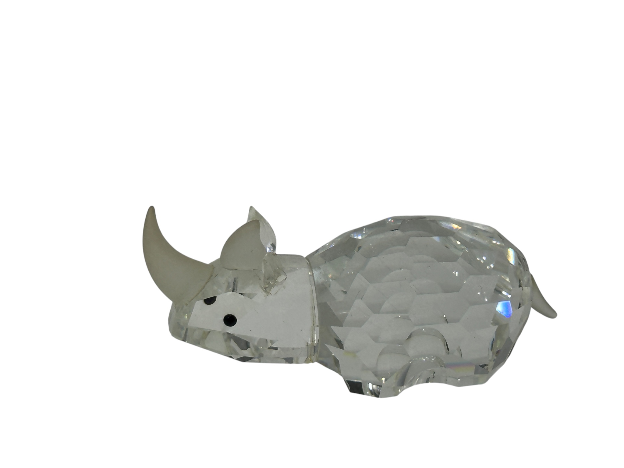 Swarovski Figur 117900 Großes Nashorn 7,5 cm. Top Zustand