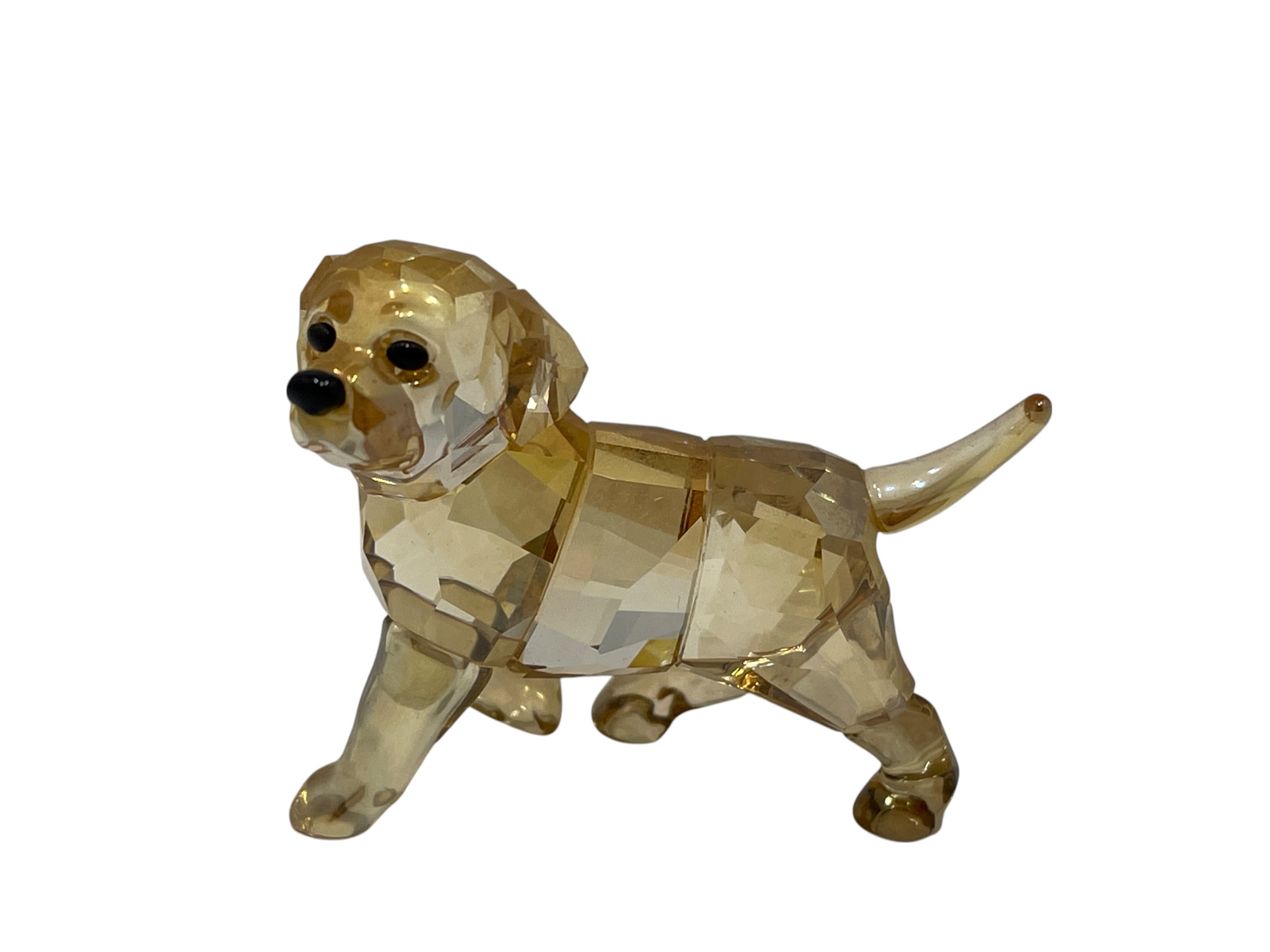 Swarovski 1142824  Golden Retriever Welpe stehend  4,5 cm.  