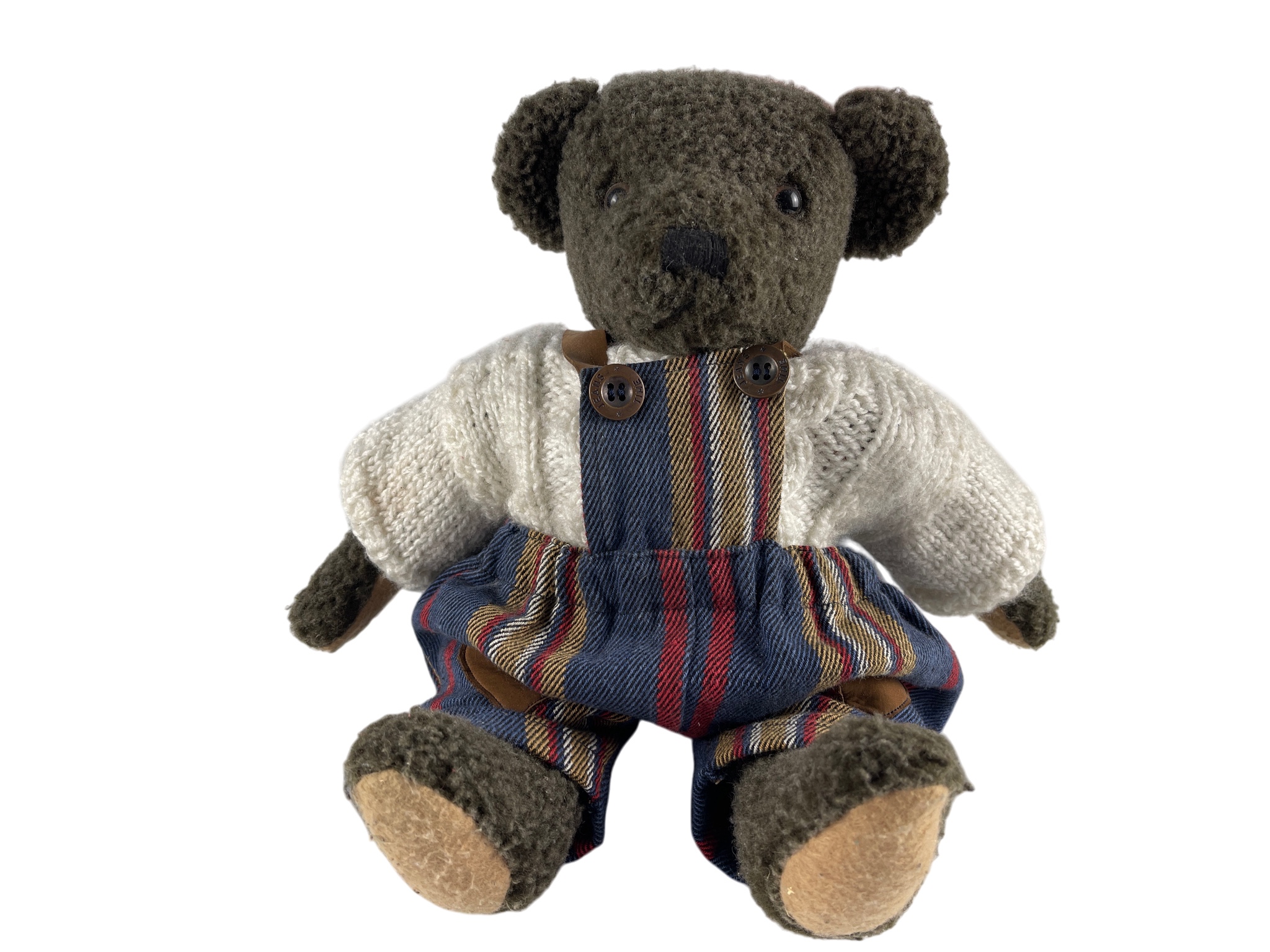Sammler Stofftier Teddybär 31 cm. Top Zustand     