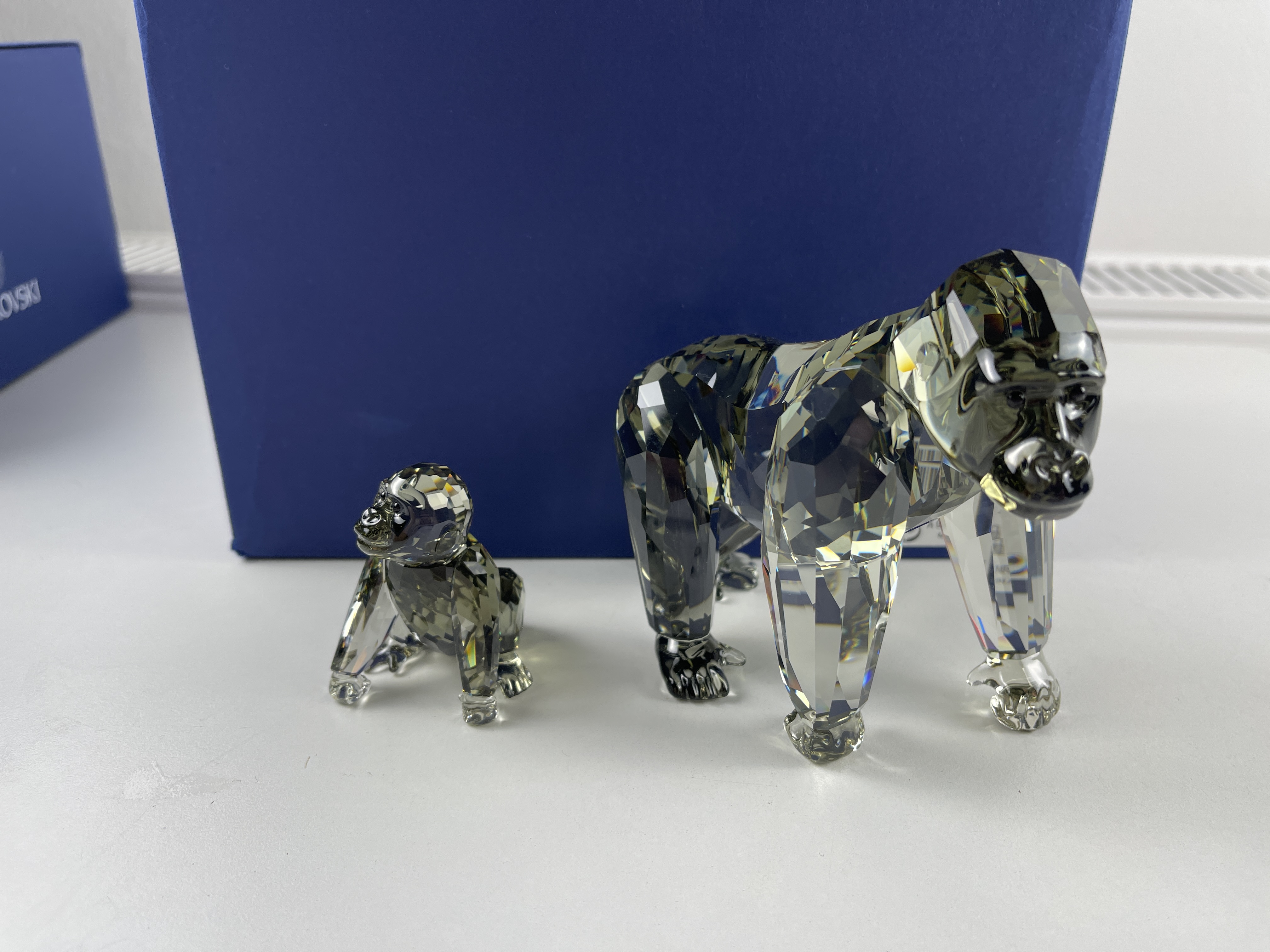  Swarovski Figur 952504 Jahresfiguren 2009 Gorillas Ovp Zertifikat. Top Zustand  