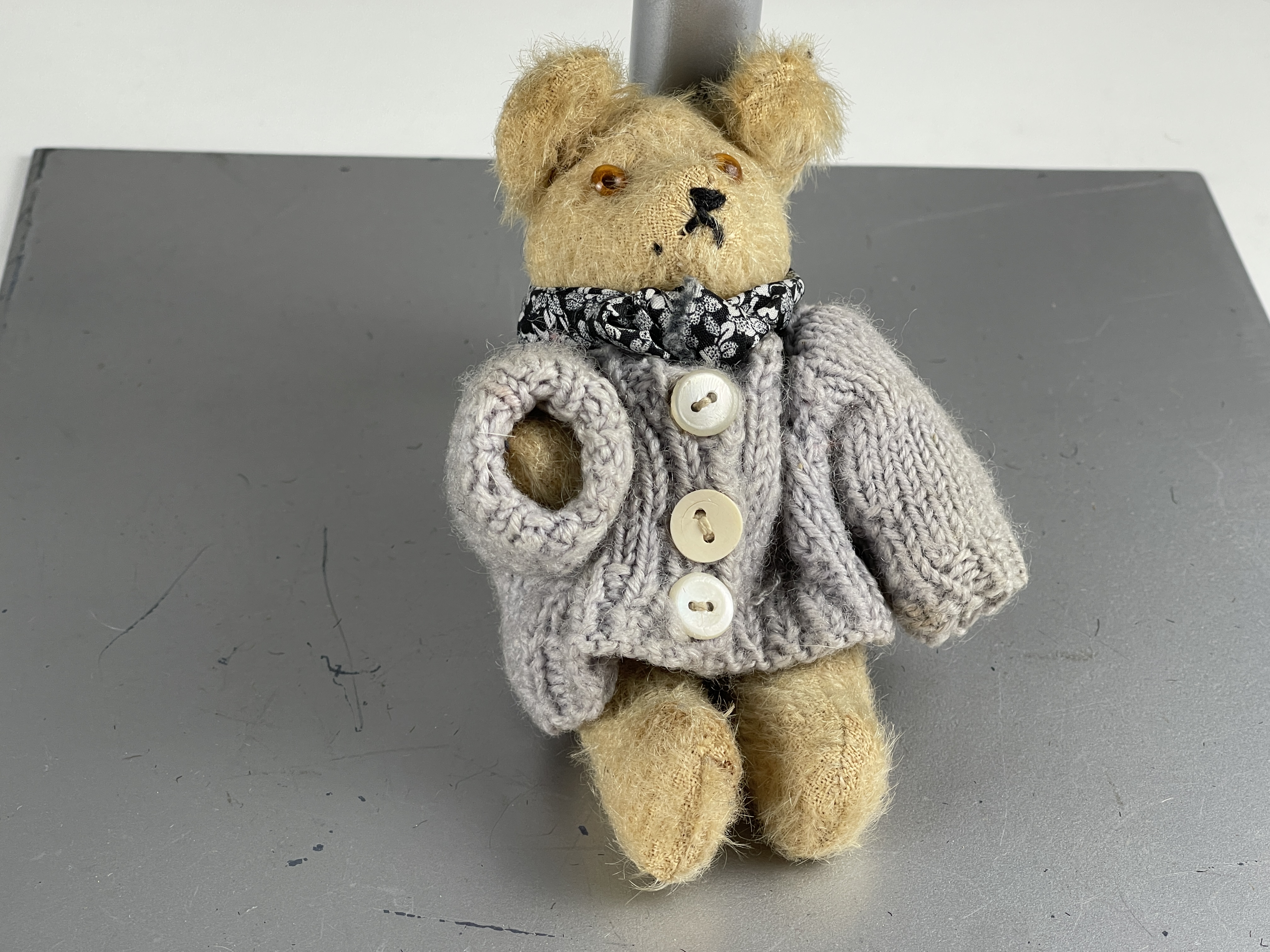 Alter Sammler Teddy Bär Künstlerbär 13 cm Zustand Siehe Fotos