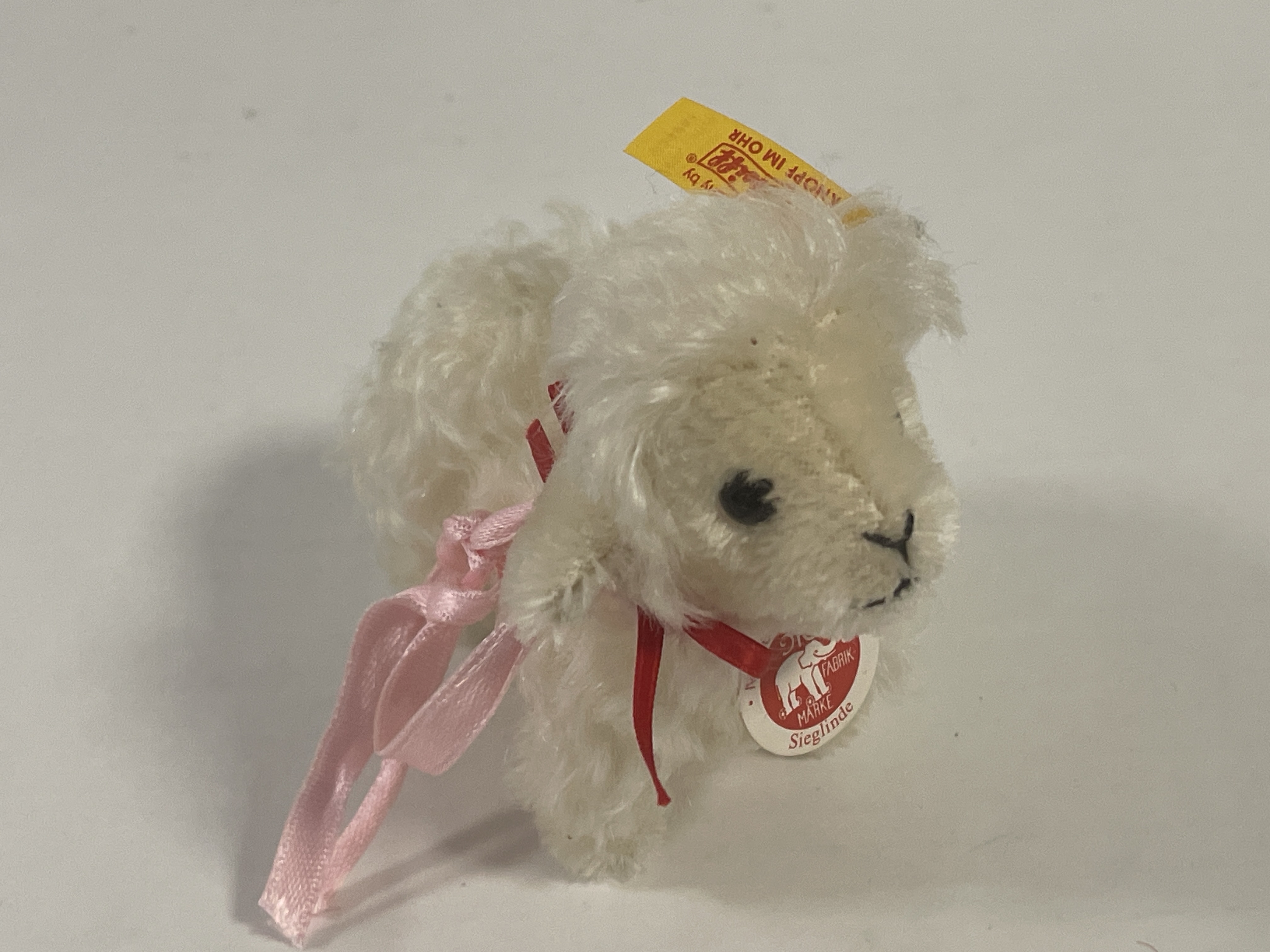 Steiff Tier 034961 Schaf 9 cm. Top Zustand   