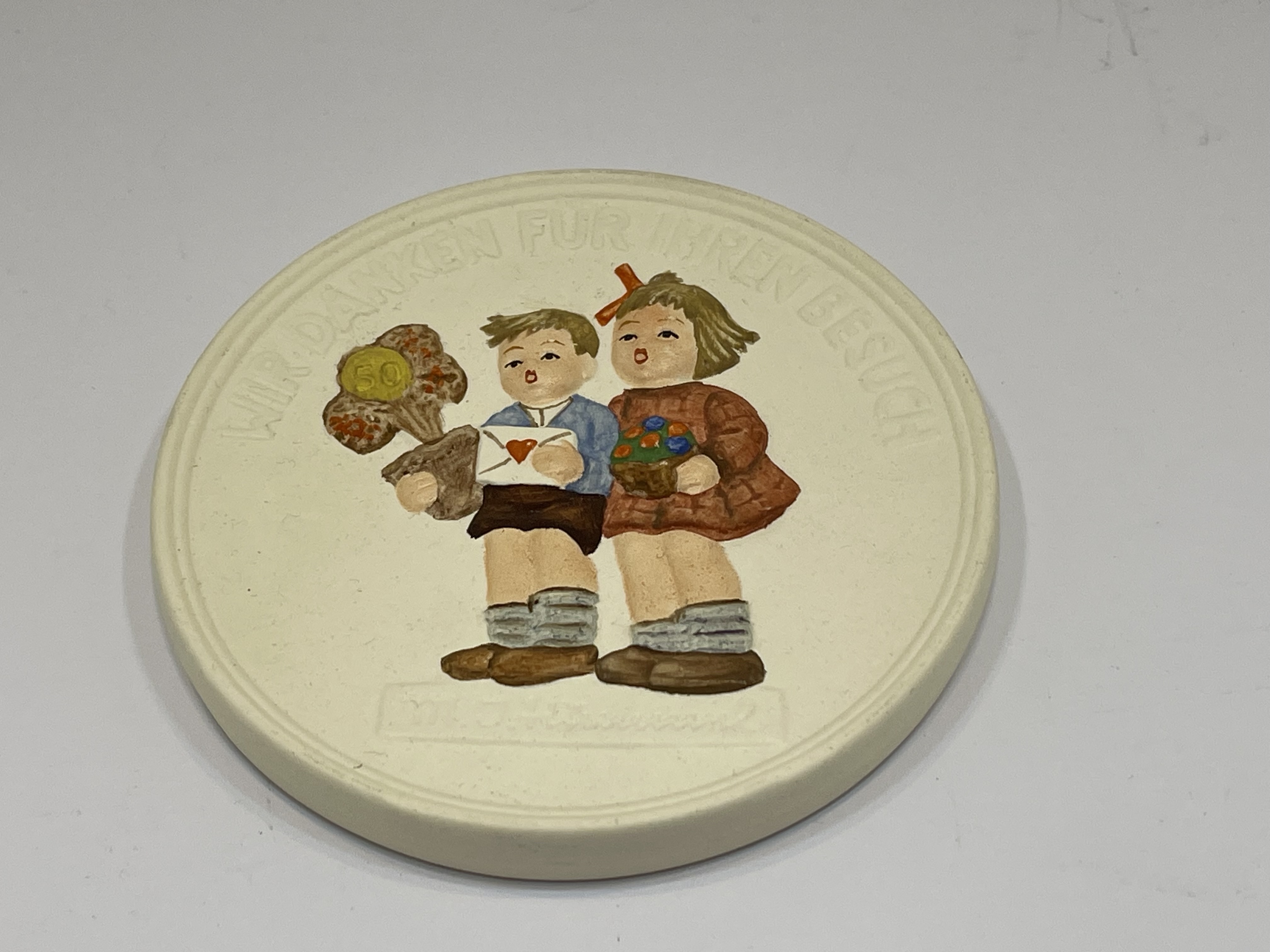  M.I. Hummel Plakette Ø 10 cm. 1 Wahl. Top Zustand.  