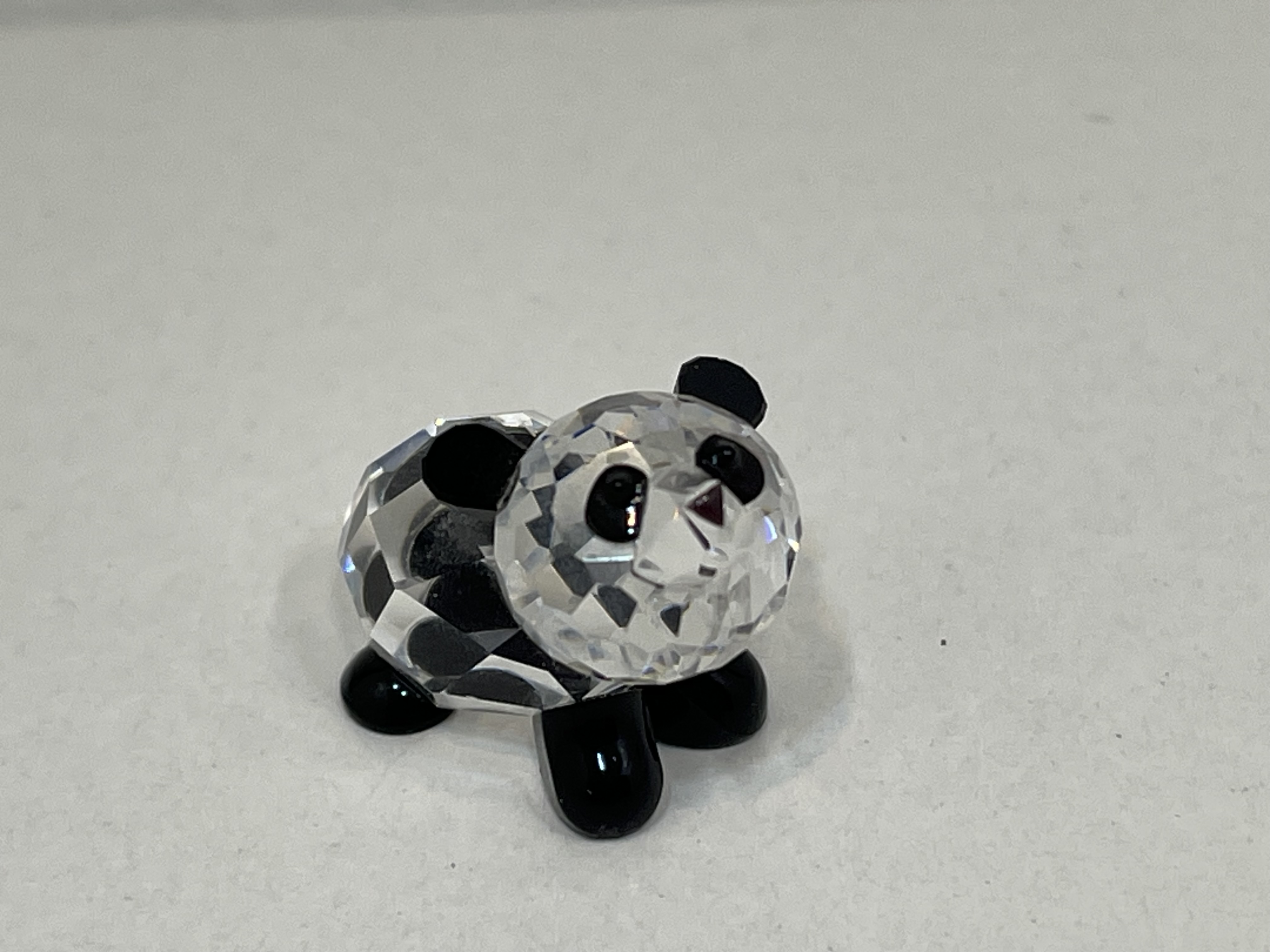 Swarovski Figur 181081 Panda Bär Baby 3 cm. - Top Zustand  