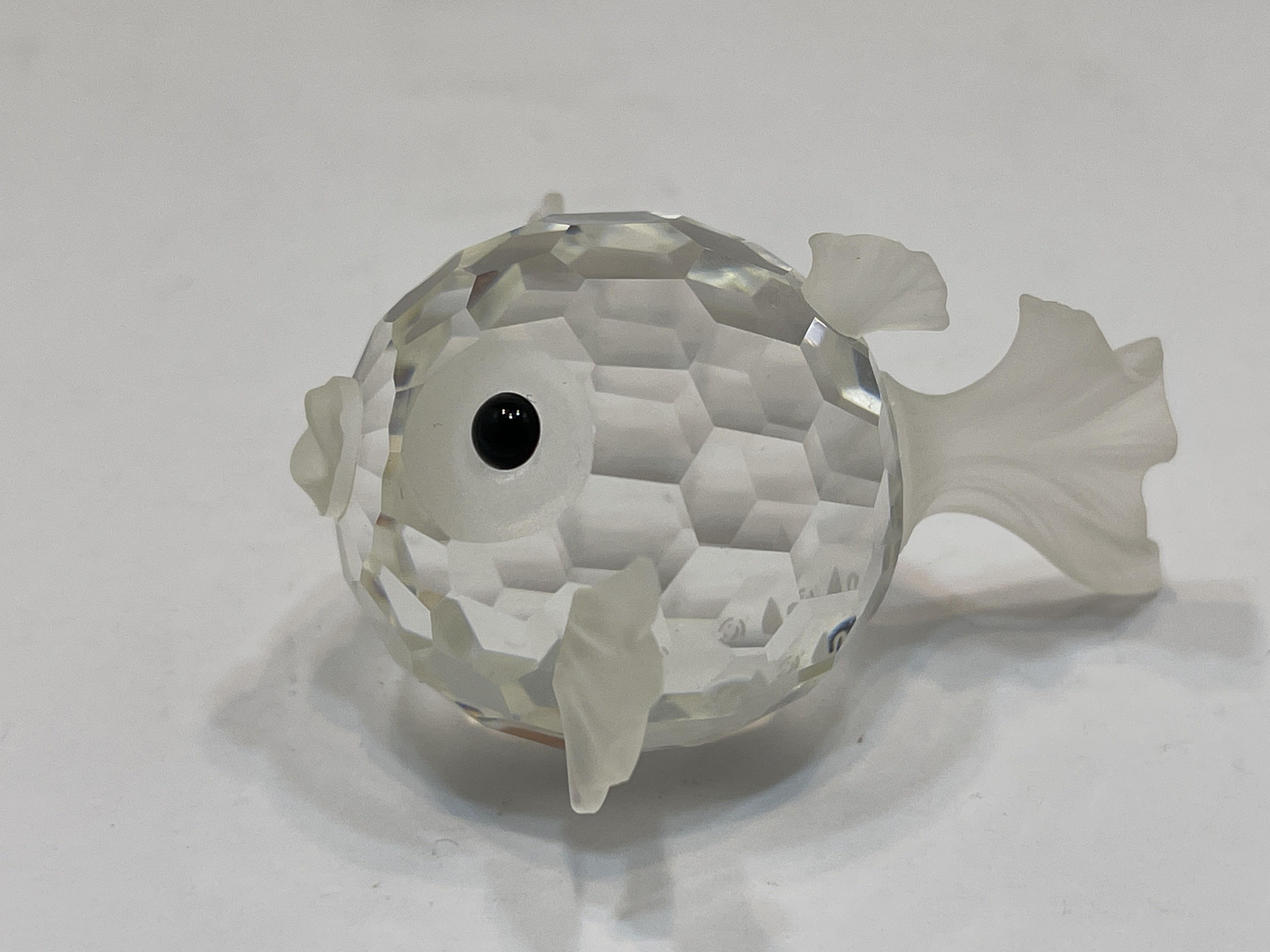  Swarovski Kristall Figur 012724 Kugelfisch 5,5 cm. Top Zustand