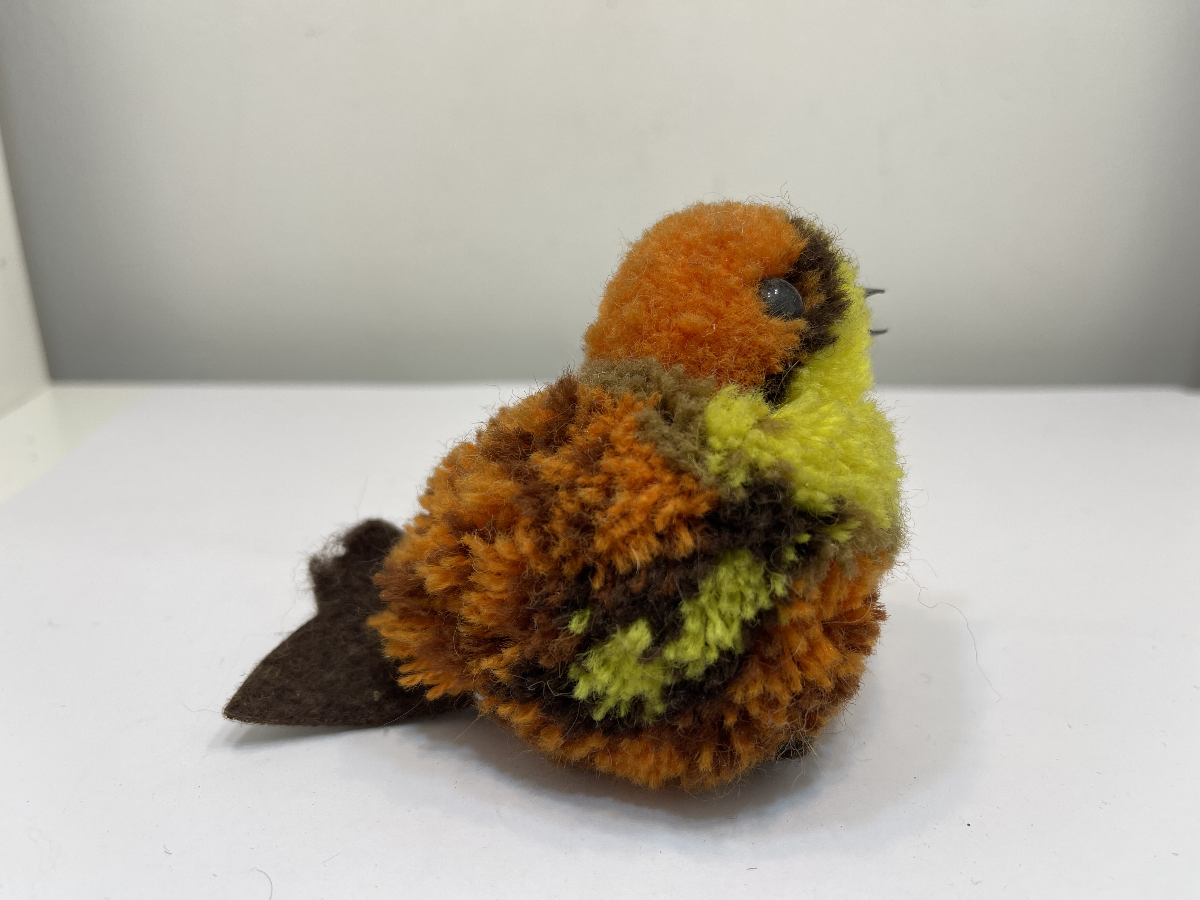 Steiff Tier Woll Vogel 7,5 cm Zustand siehe Fotos 