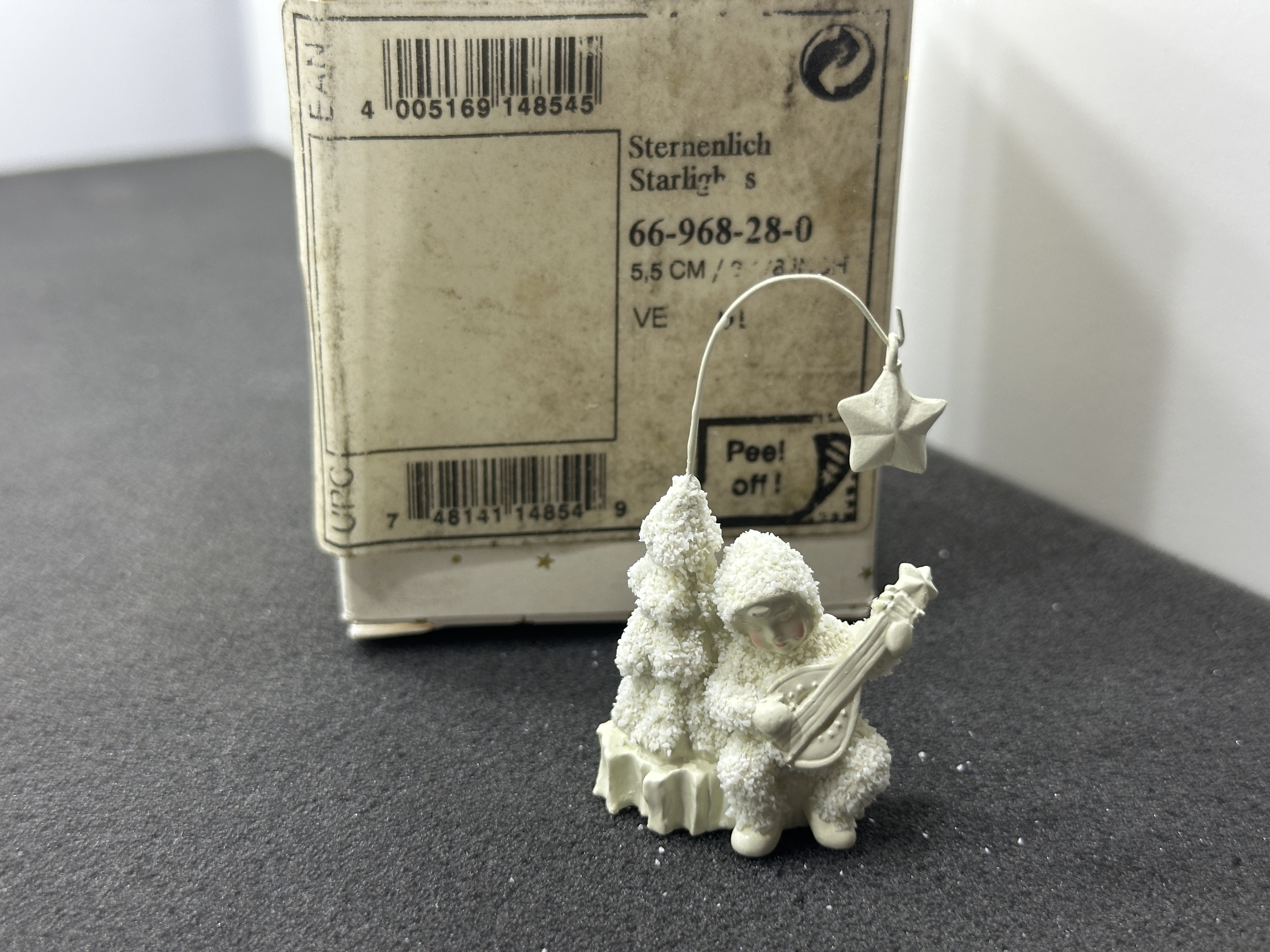 Goebel Figur Snowbabies 5,5 cm. 1 Wahl unbenutzt mit Ovp Top Zustand