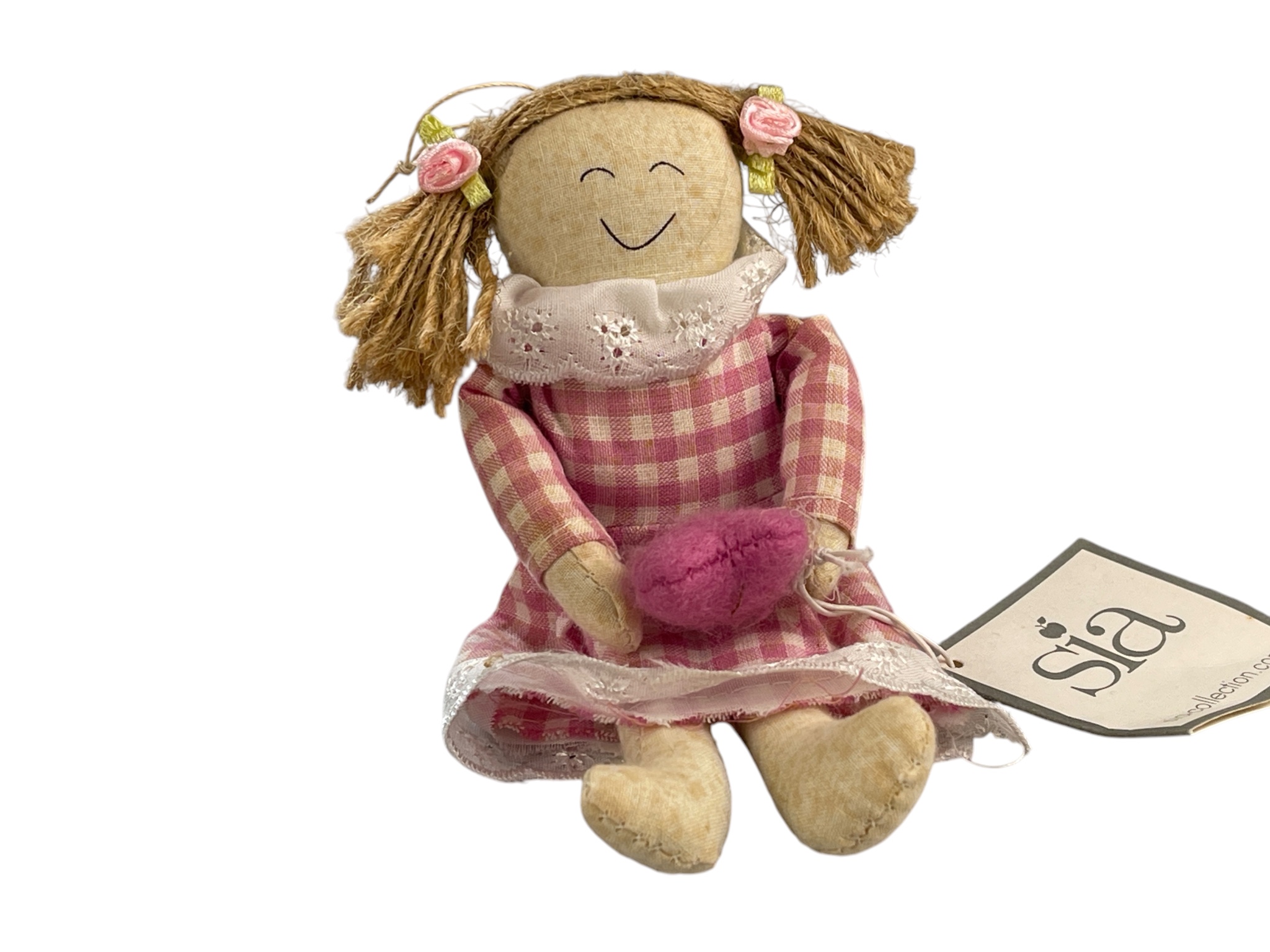 Sammler Stoff Puppe 14,5 cm. Zustand siehe Fotos