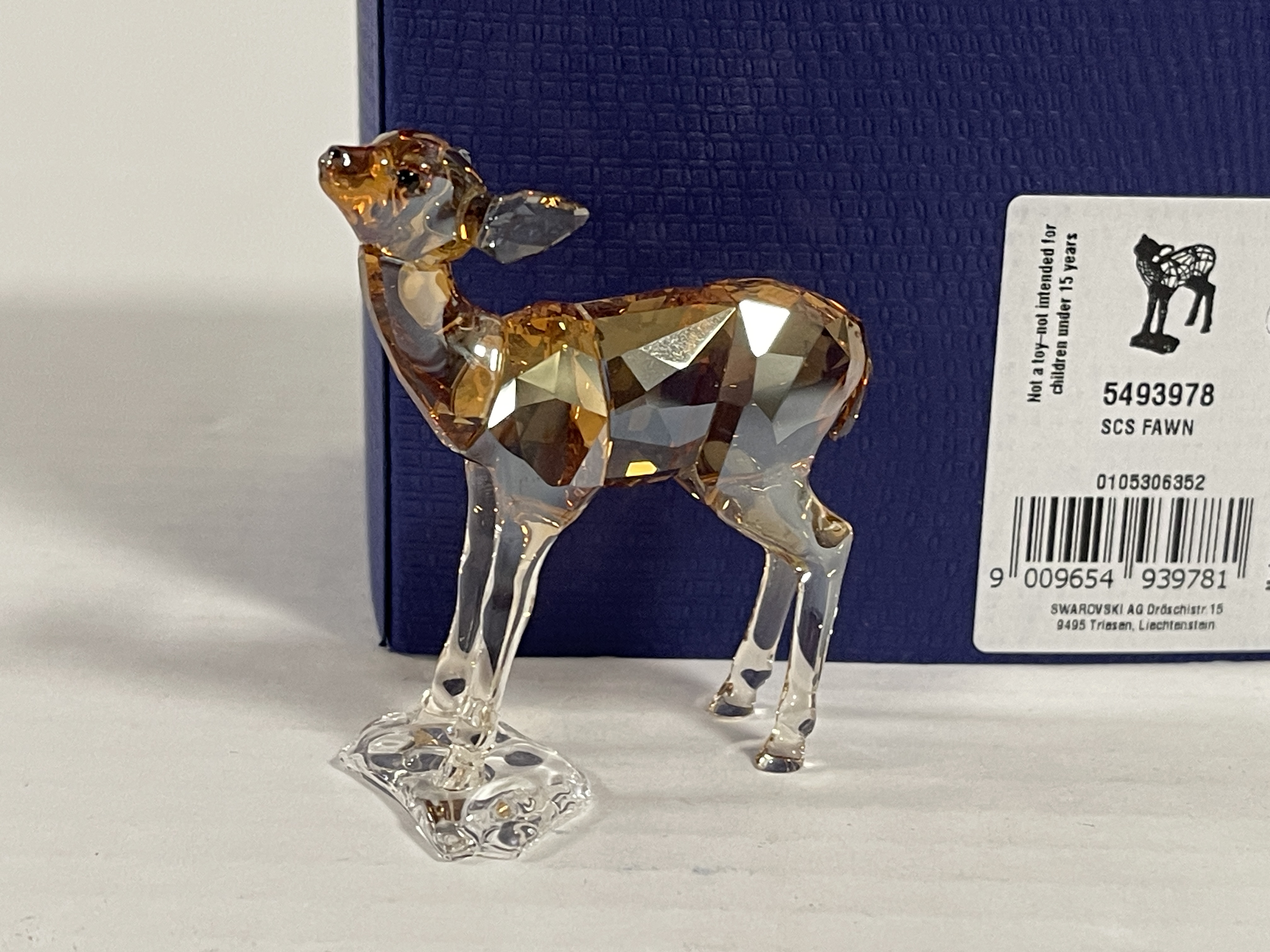  Swarovski Figur 5493978 Hirschkalb 5,8 cm Ovp Zertifikat Top Zustand 