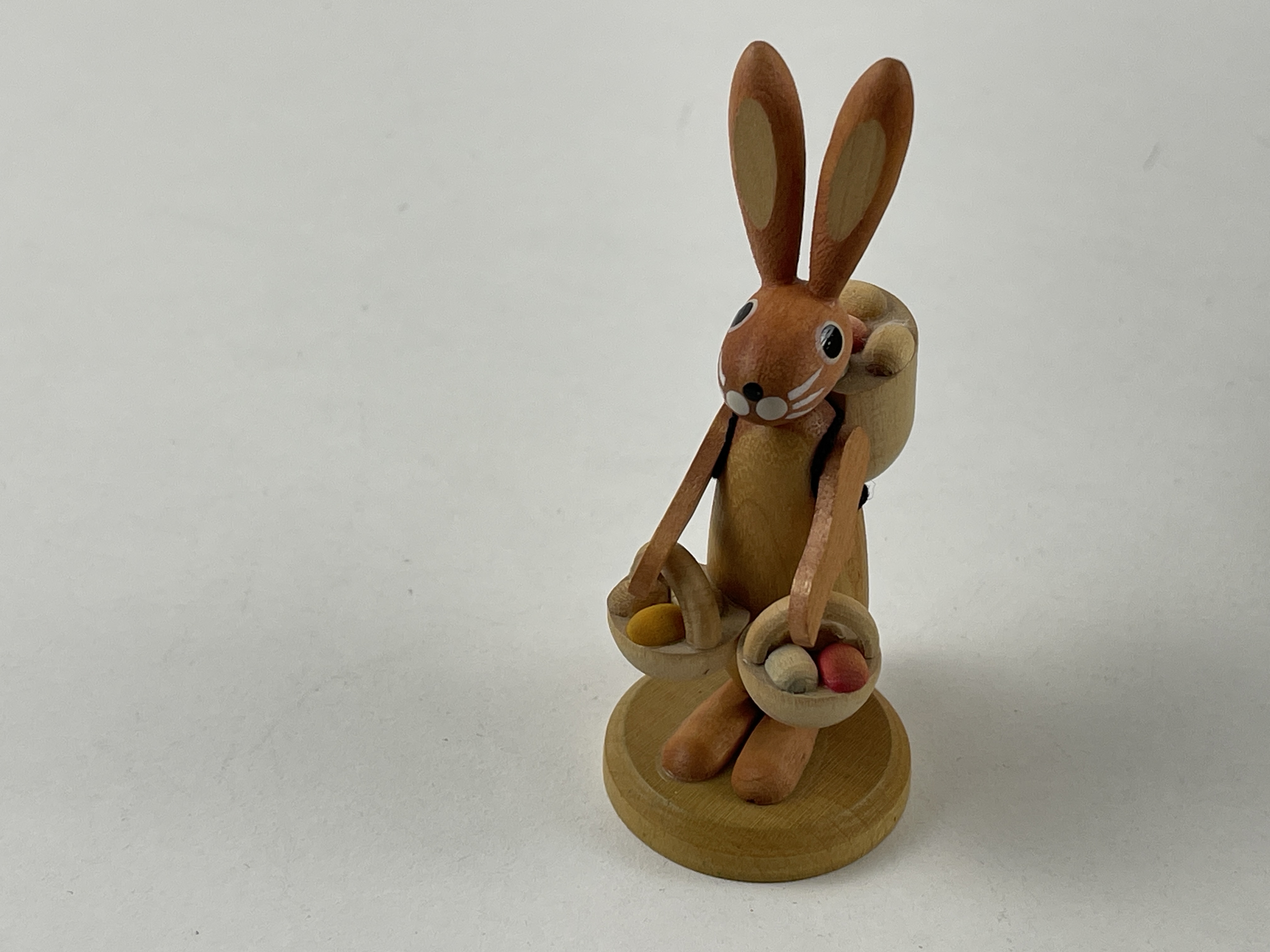 Erzgebirge Figur Hase 8 cm. Top Zustand 