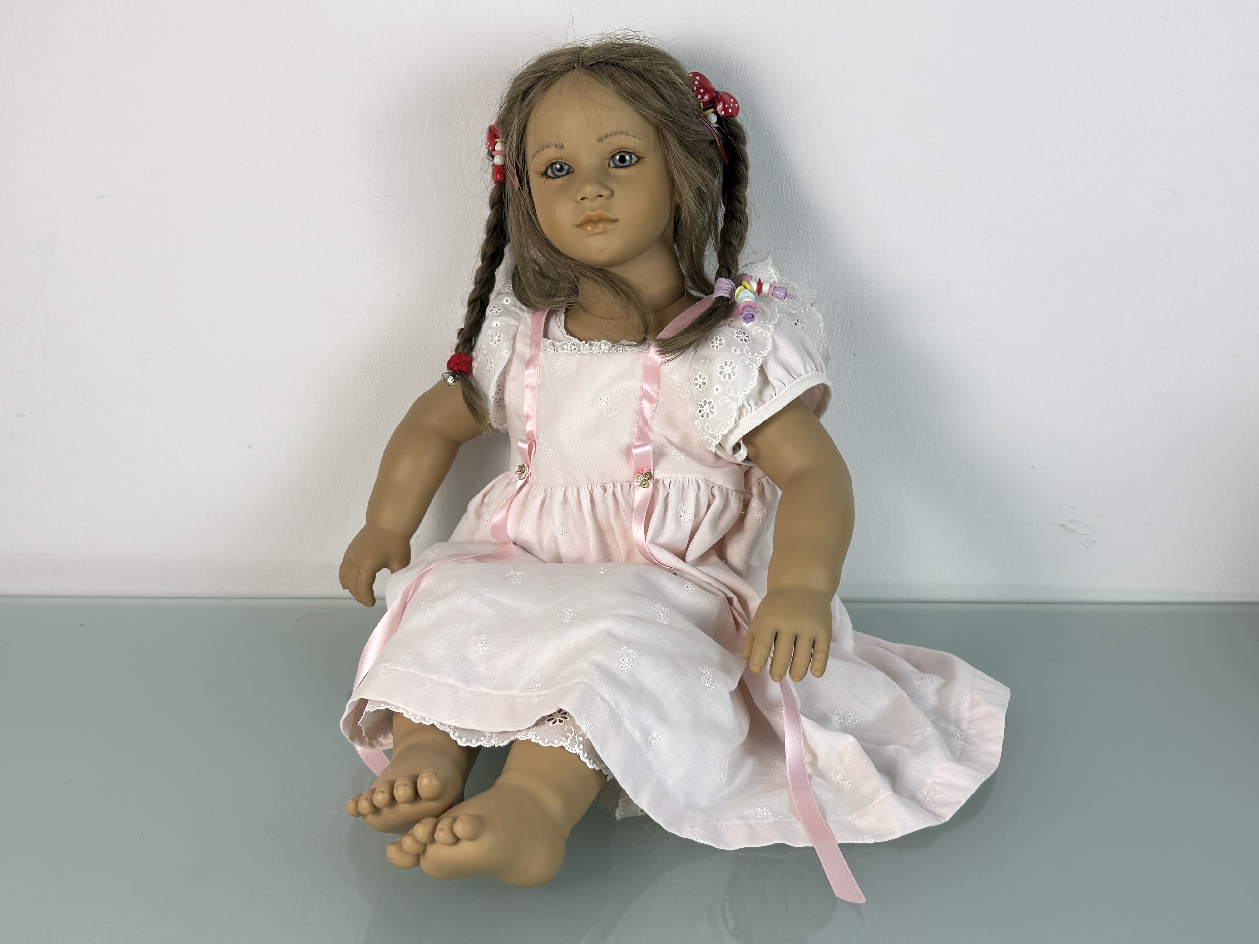 Künstlerpuppe Annette Himstedt Puppe Fiene 65 cm. Top Zustand