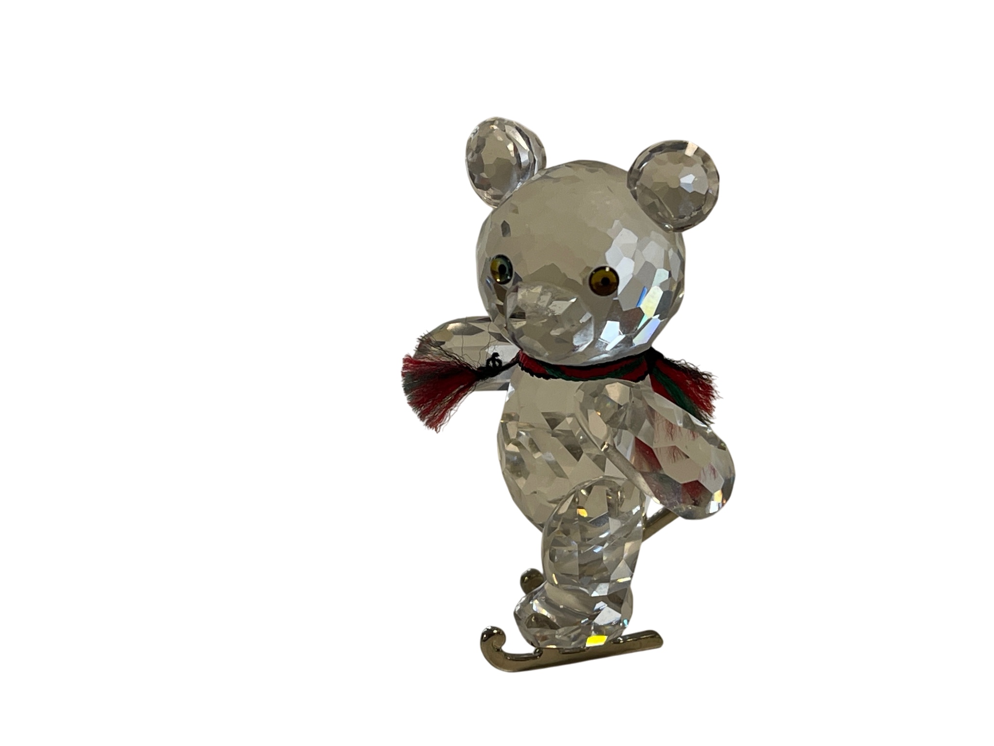 Swarovski Figur 193001 Kris Bär auf Schlittschuhe 5 cm. Top Zustand