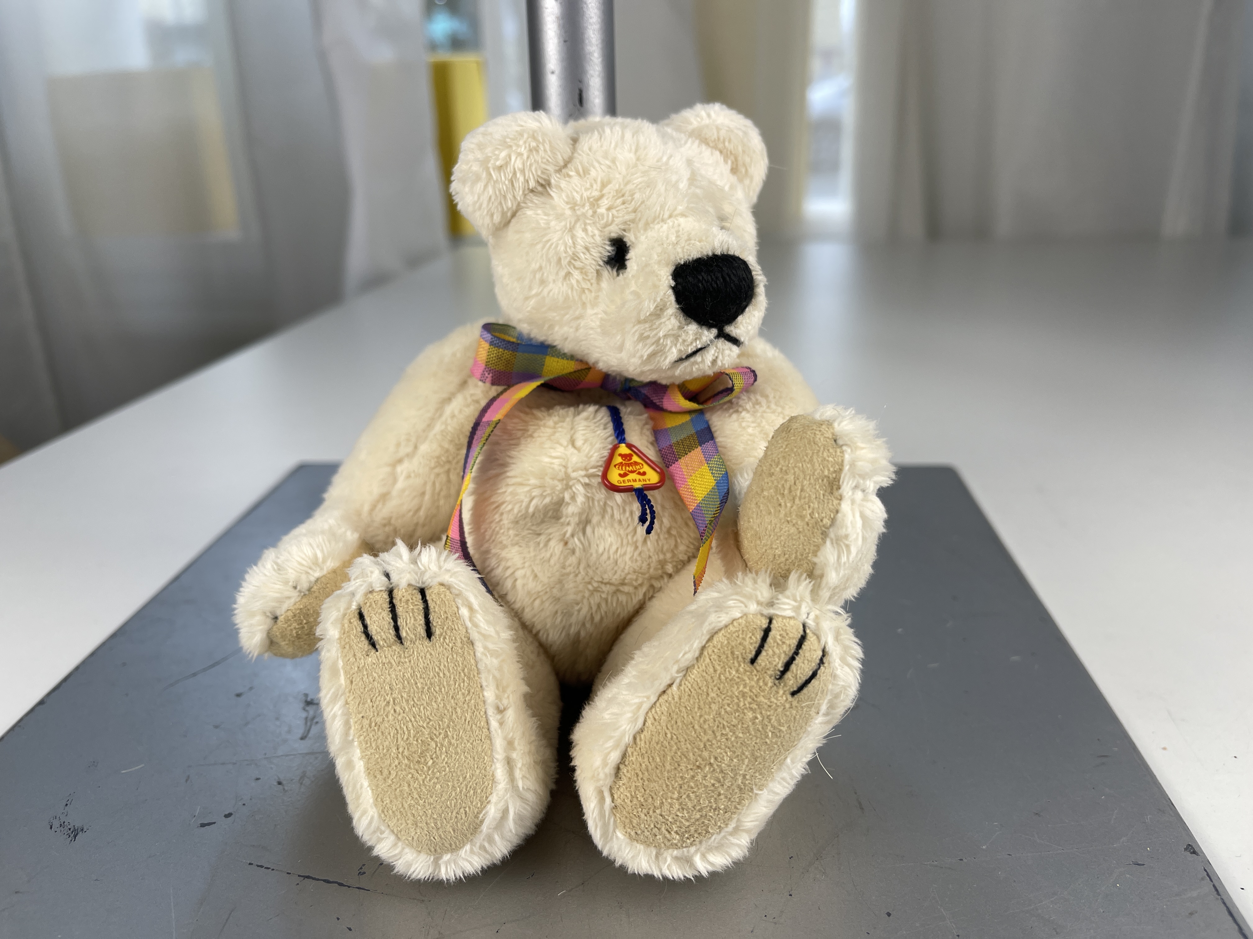 Clemens Teddy Bär Künstlerbär 19 cm. Top Zustand  