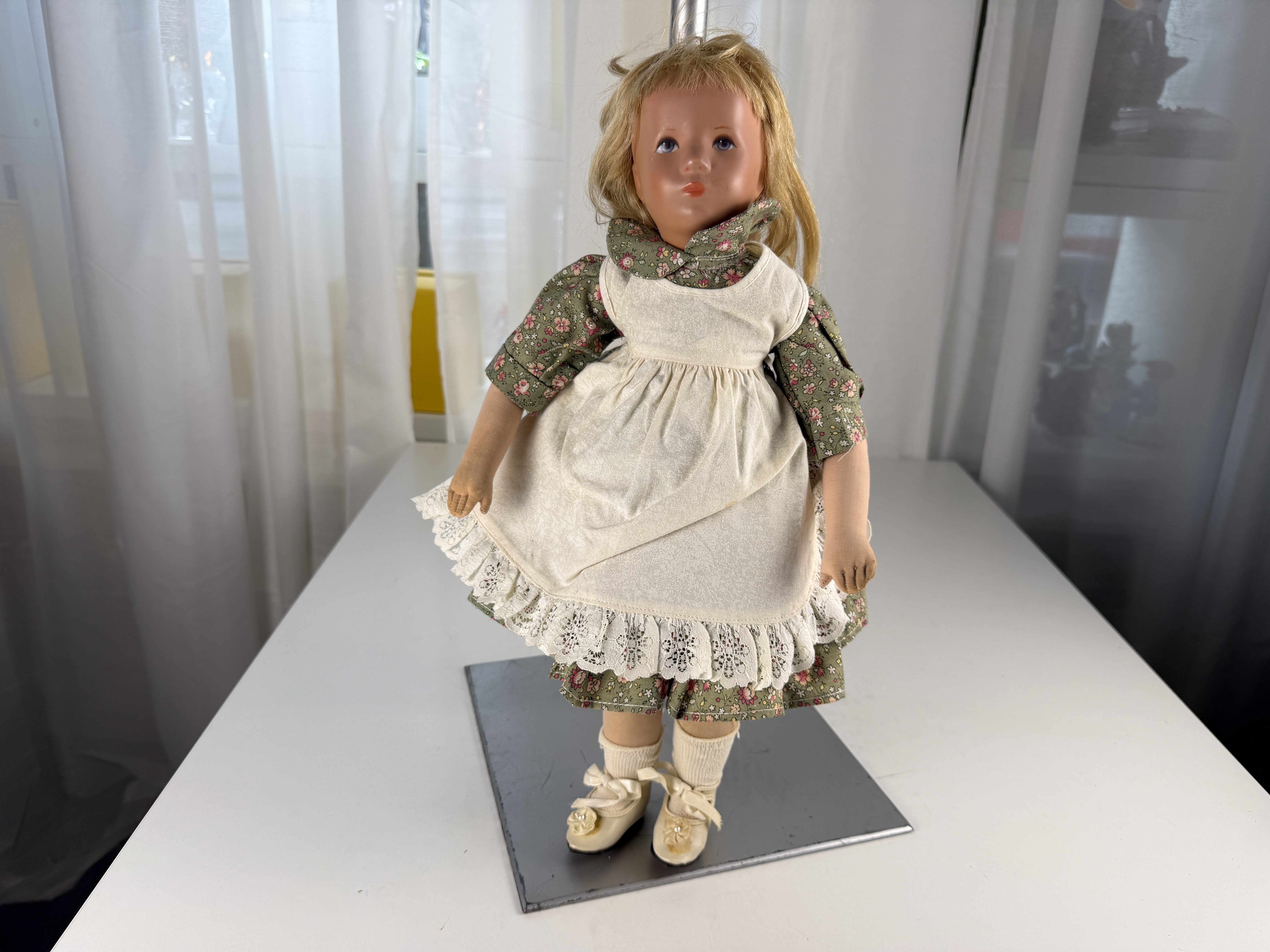 Käthe Kruse Sammlerpuppe Puppe 45 cm Top Zustand Siehe Fotos     