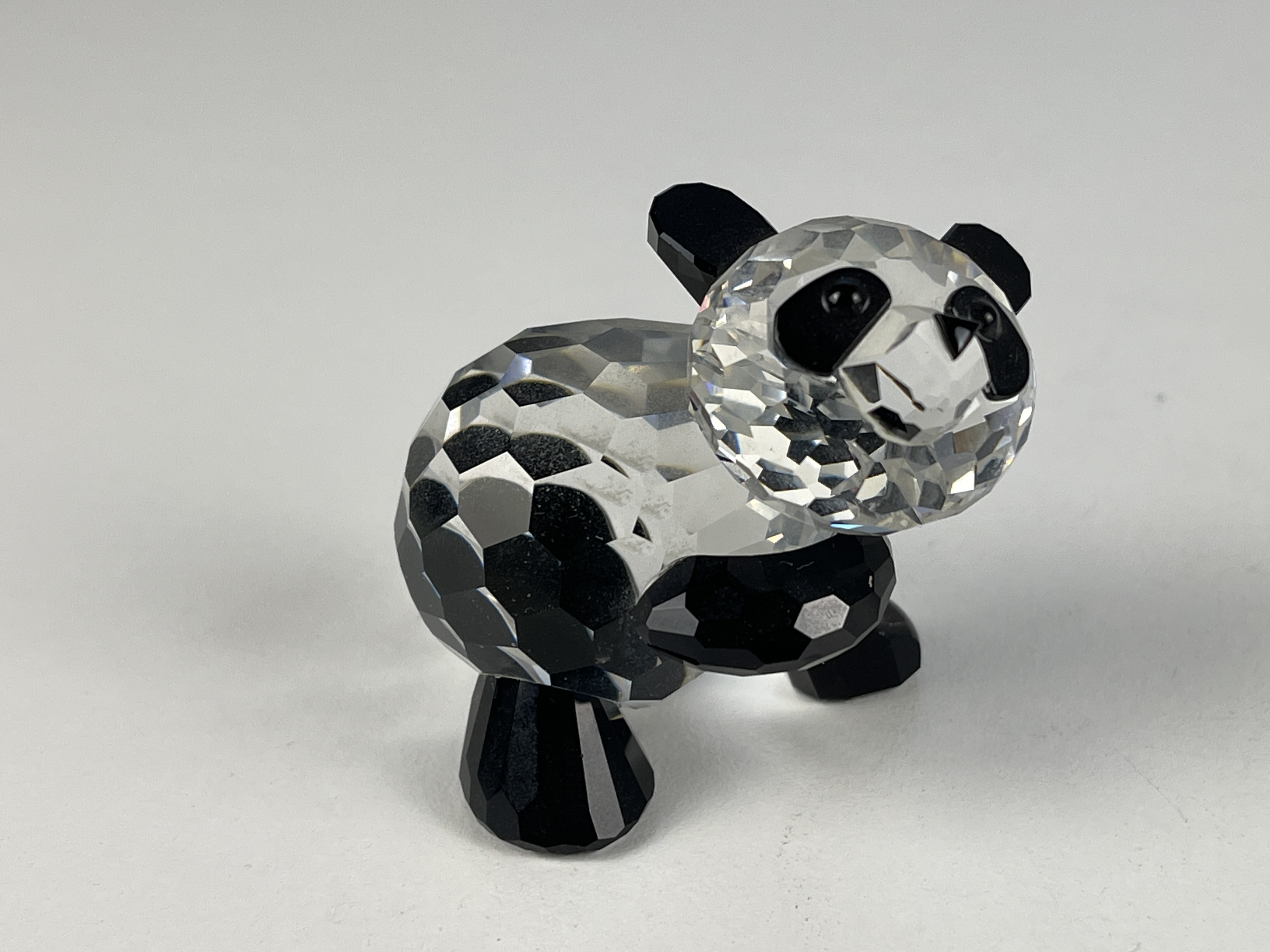 Swarovski Figur Kristall 181080 PandaBär Mutter 5 cm. Top Zustand. 