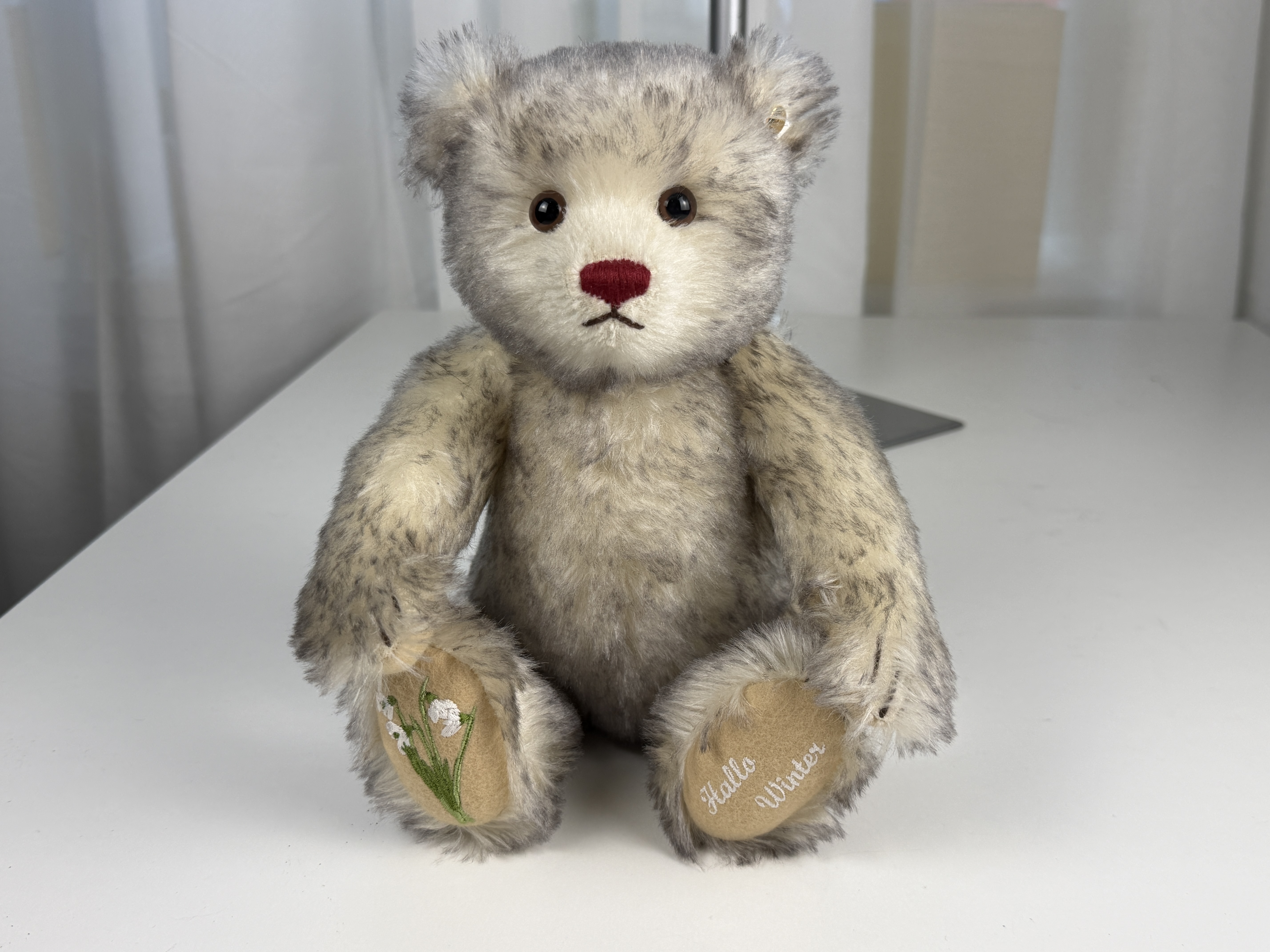 Steiff Tier 670473 Winter Teddy Bär 30 cm. Top Zustand    Steiff Tier 670473 Winter Teddy Bär 30 cm. Top Zustand