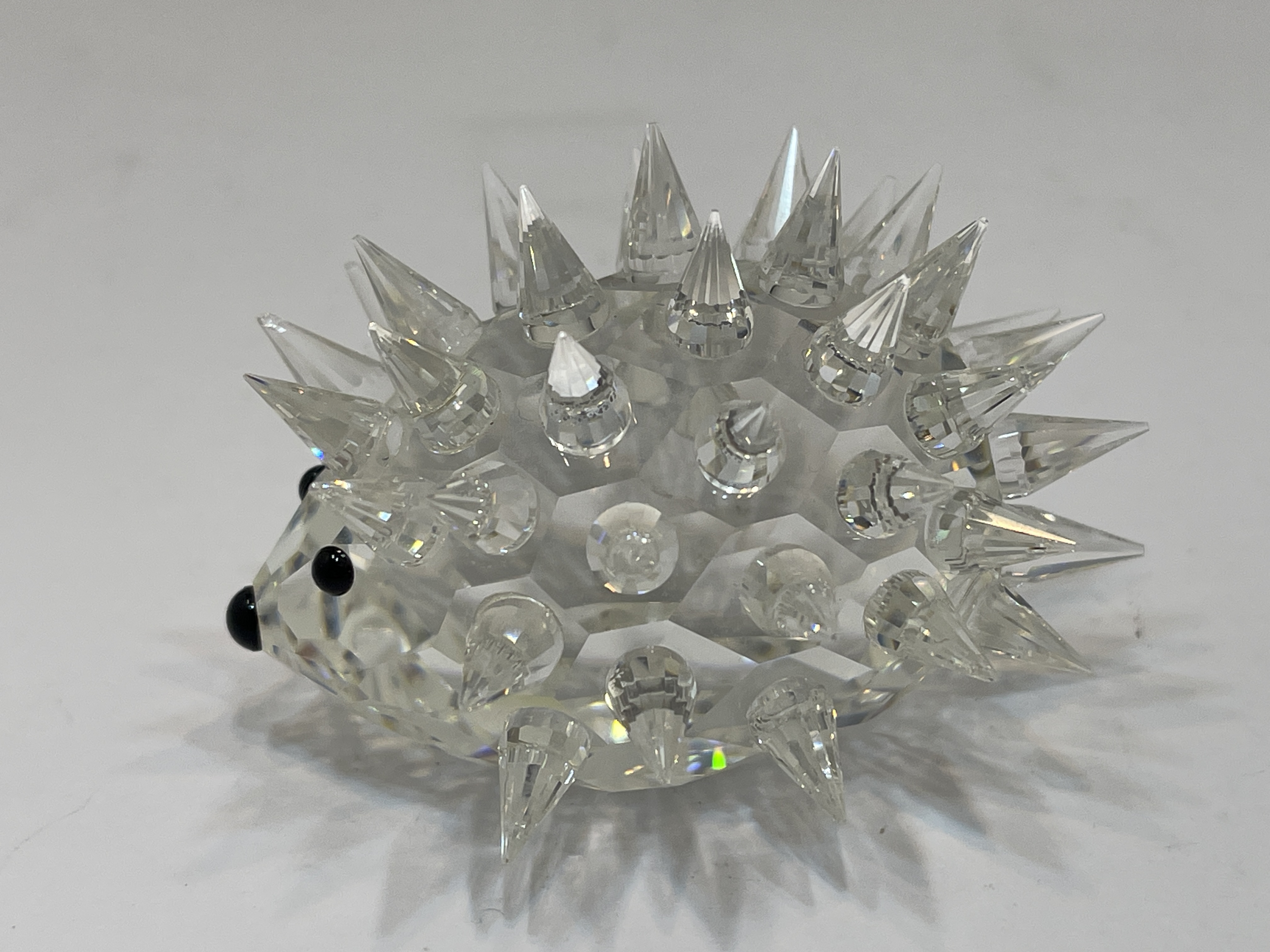 Swarovski Figur Kristall 013265 Igel 6 cm. Top Zustand