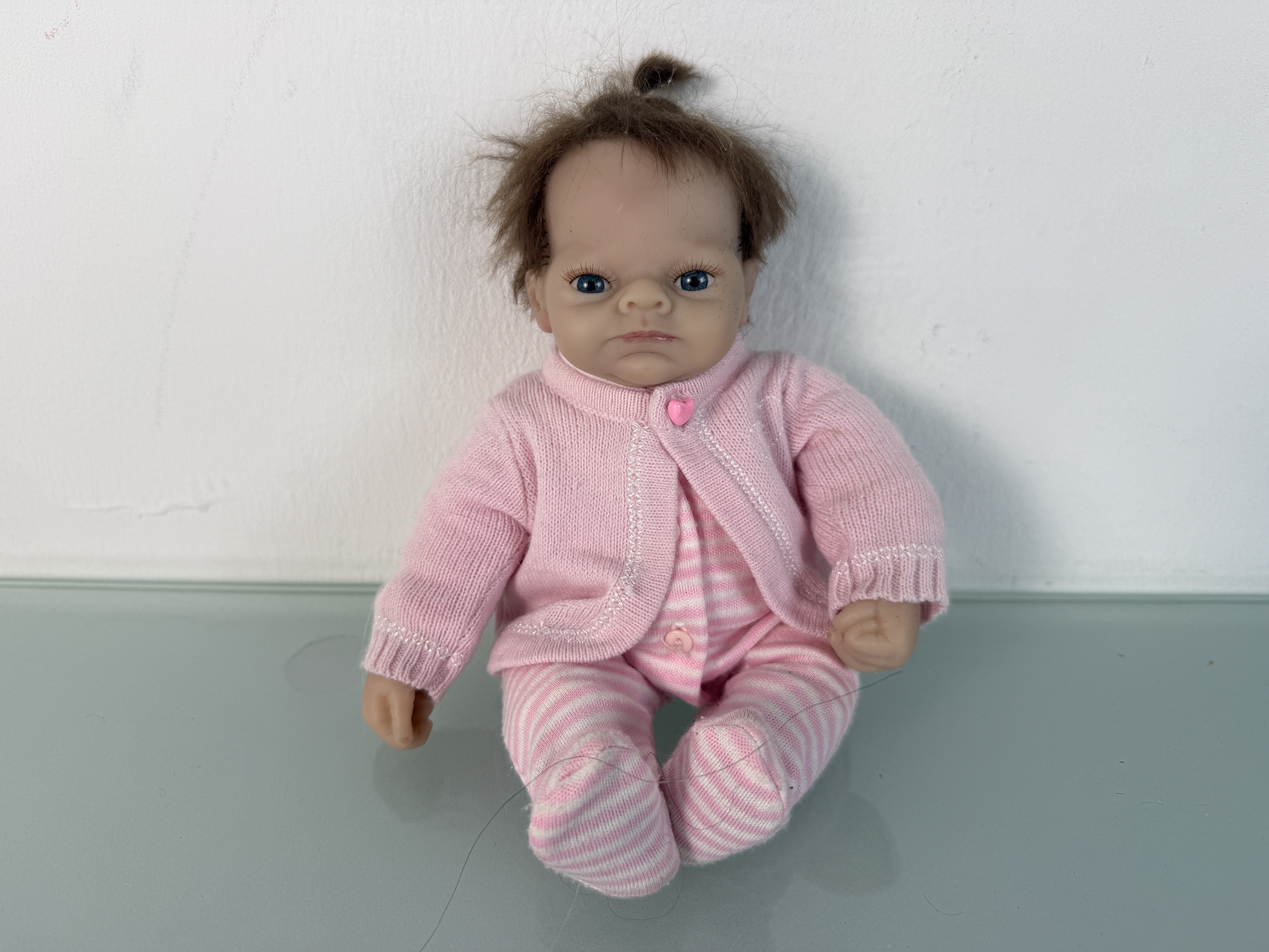 Künstlerpuppe Sammler Linda Webb Vinyl Puppe 25 cm. Top Zustand 