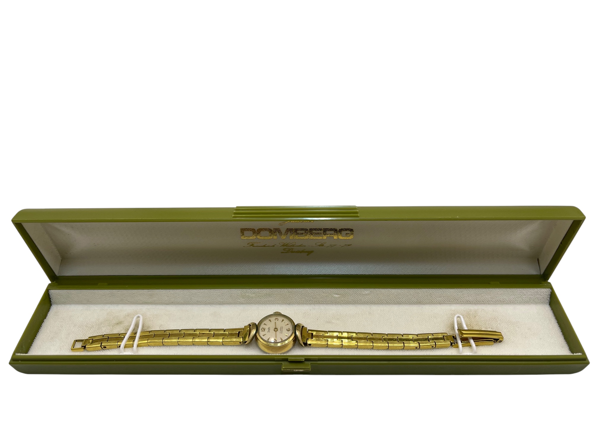Damen Armbanduhr Quartz Ø 5,5  - Zustand siehe Fotos 