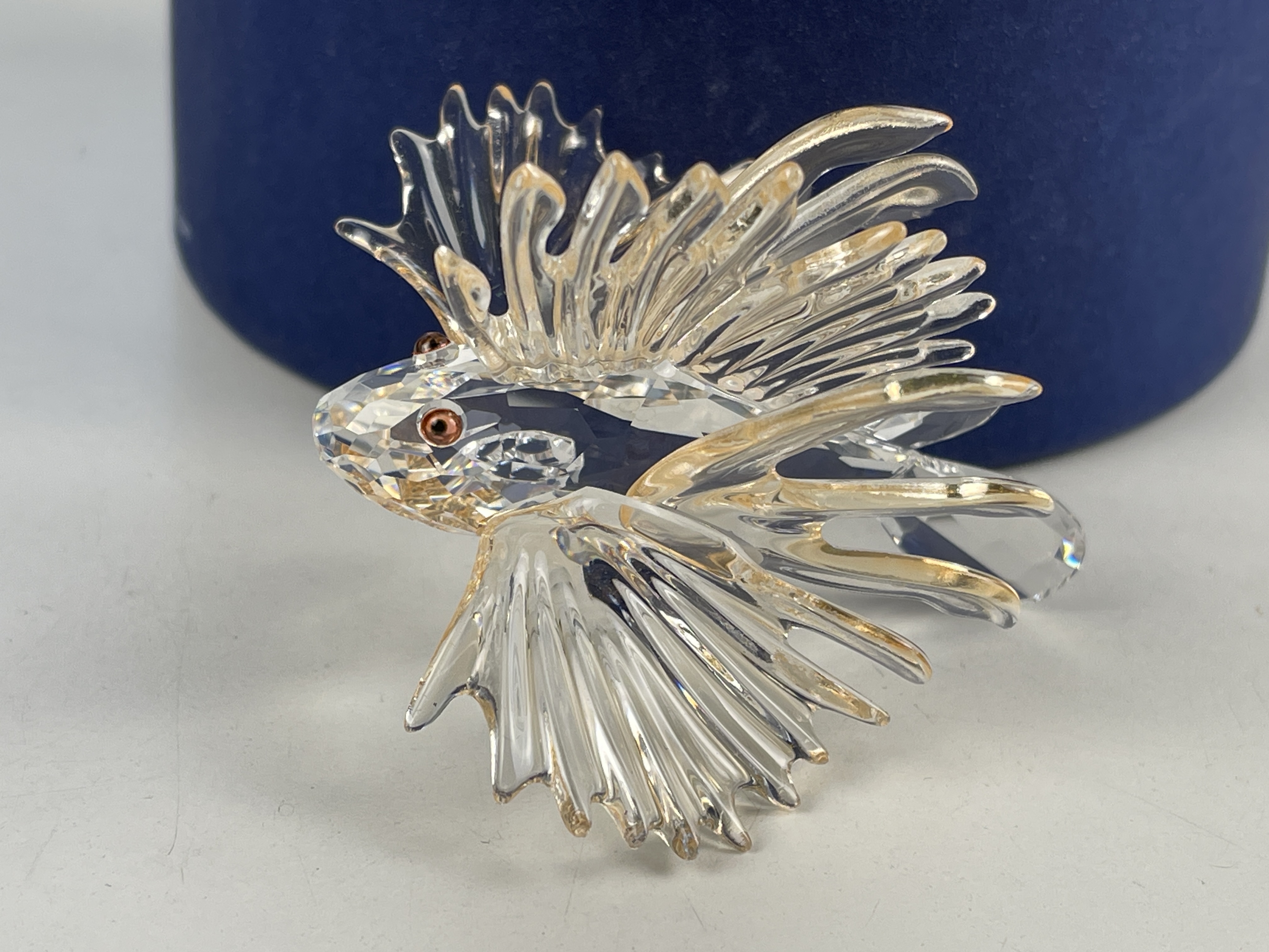 Swarovski Figur Kristall 604011 Feuerfisch 7 cm. Ovp & Zertifikat. Top Zustand