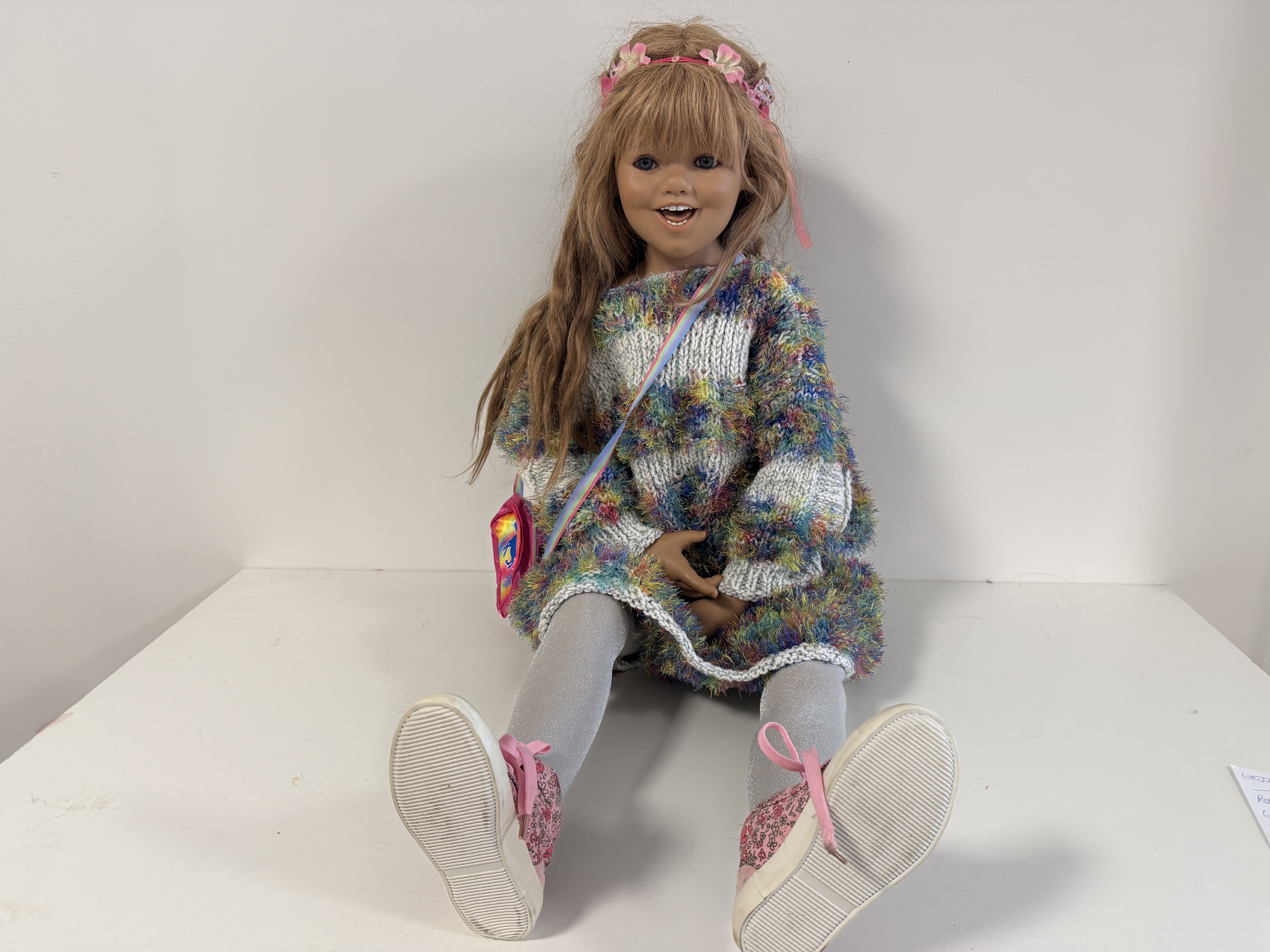  Annette Himstedt Künstlerpuppe Vinyl Puppe 117 cm. Top Zustand 